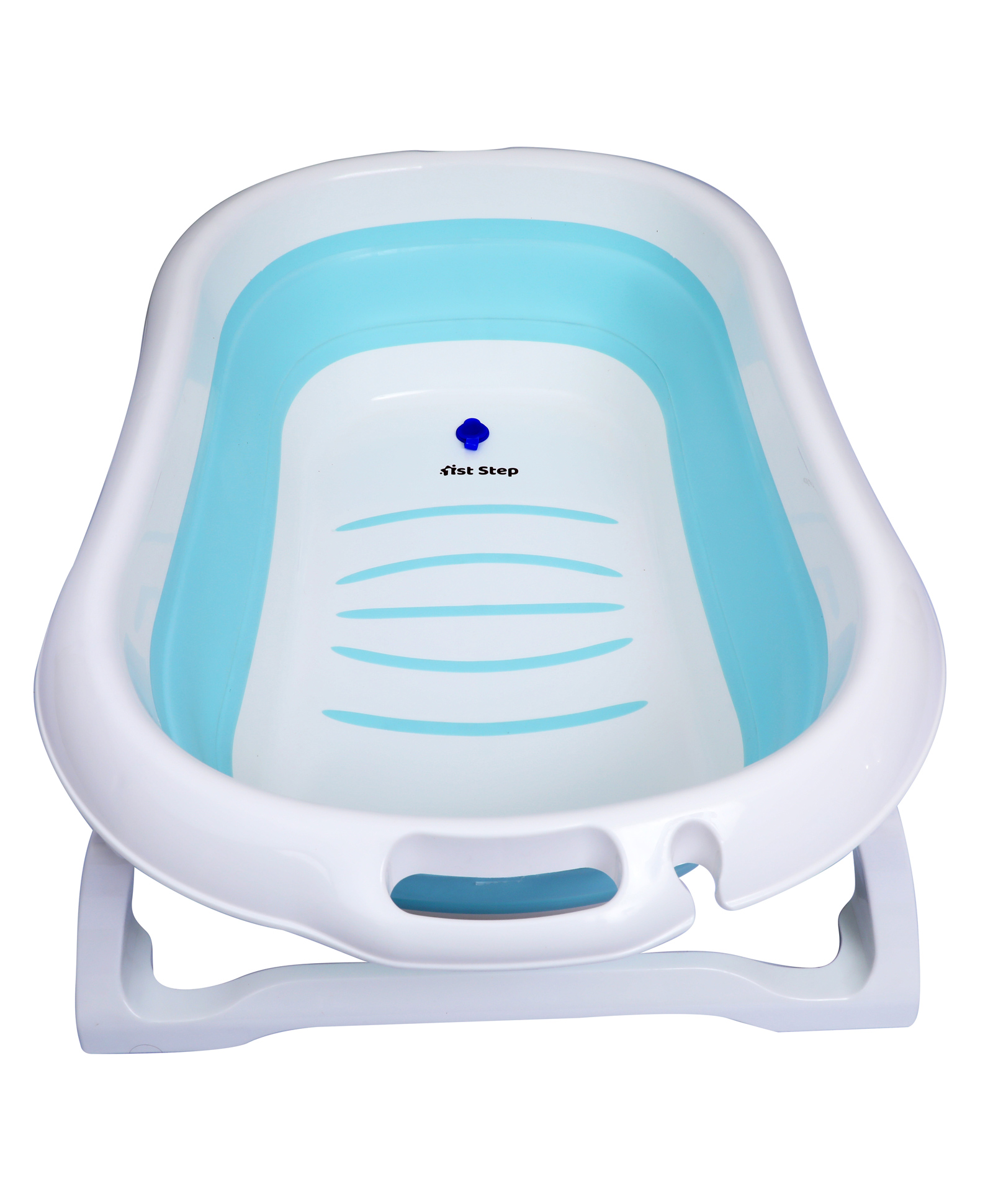 1st Step Folding Bath Tub with Temperature Sensitive Plug and Anti-Skid Base for Kids of 0 to 3 Years Upto 20 Kgs Weight Capacity (Large)-picture-41