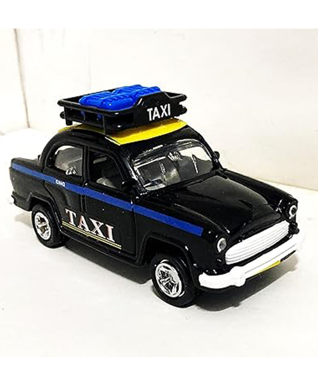 Shinsei Ambassador Taxi Card Pull Back Car - Black (Color May Vary)-picture-16