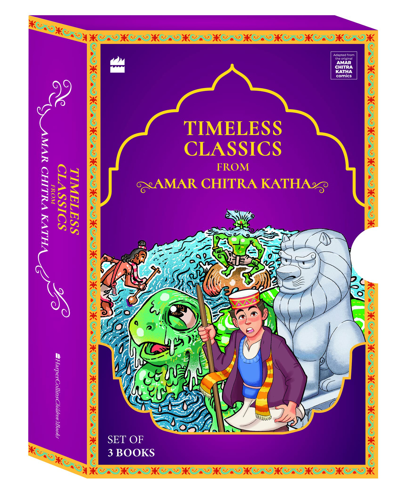 Timeless Classics From Amar Chitra Katha Set Of 3 - English-image-39