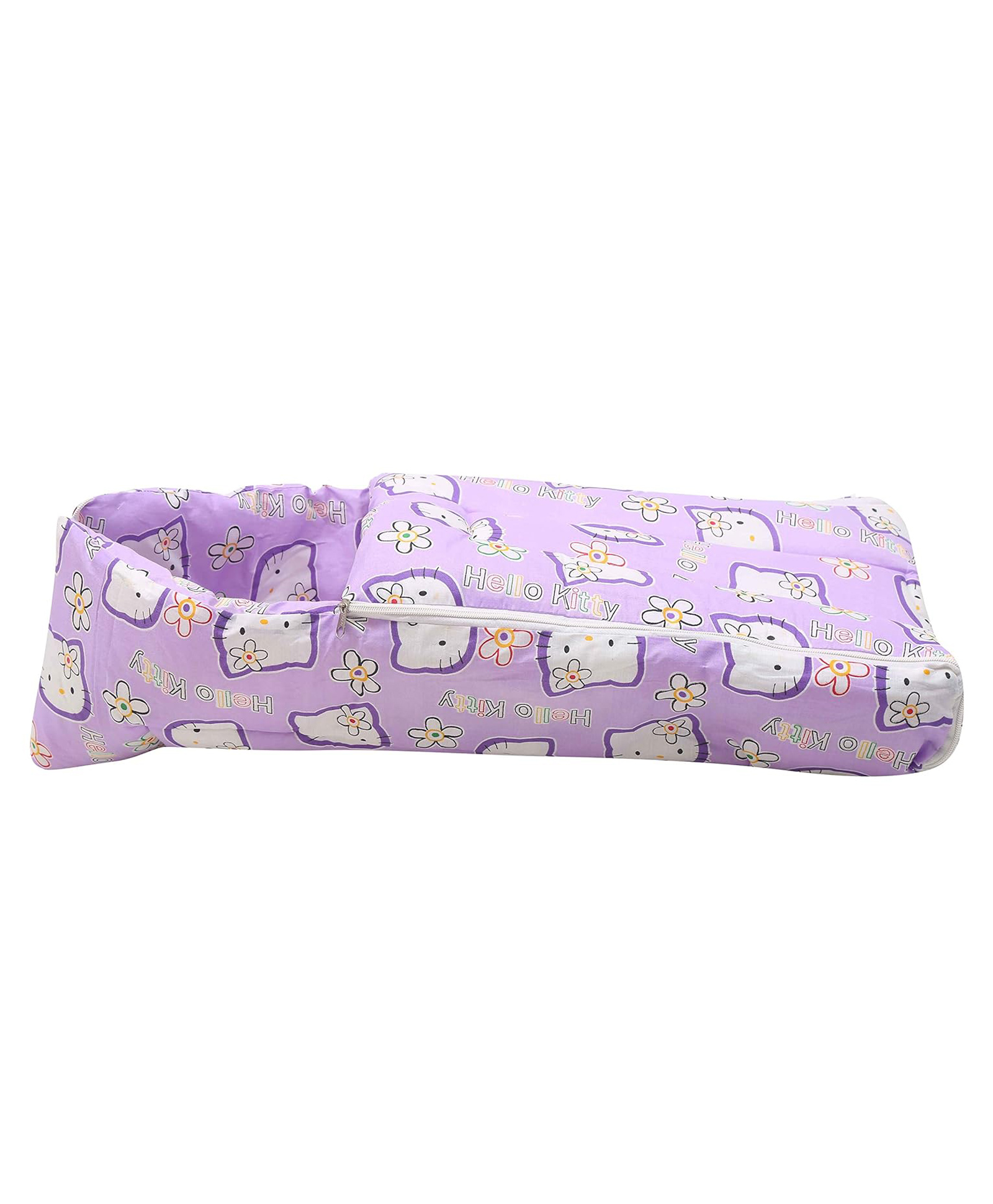 Fareto New Born Baby Super Soft Blue Sleeping Bag with Mattress,Purple-picture-36