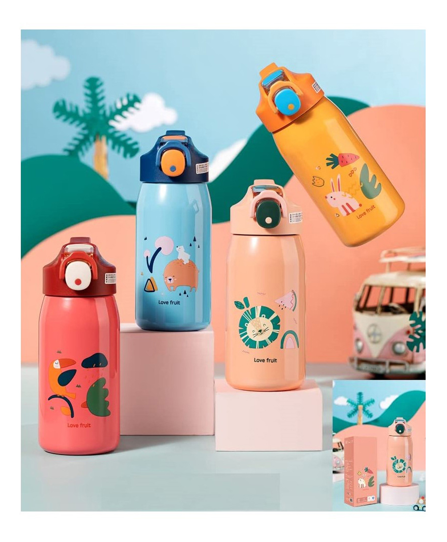 AKN TOYS Hot and Cold Stainless Steel  Water Bottle 530 ML Color May Vary-image-13