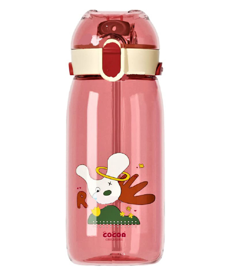 AKN TOYS Water Bottle for Kids Water Bottle with Sipper  - 550 ml( Color may vary)-image-36