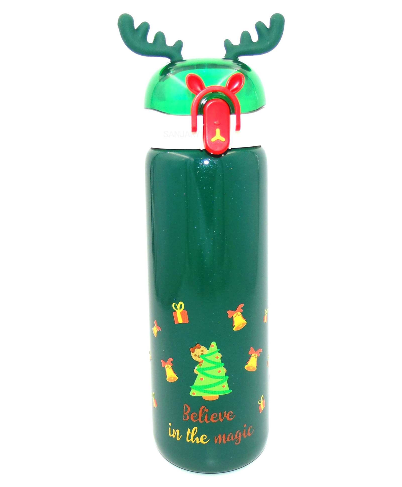 AKN TOYS Stainless Steel Vacuum Insulated Water Bottle  - 440 ml( Color may vary)-picture-37