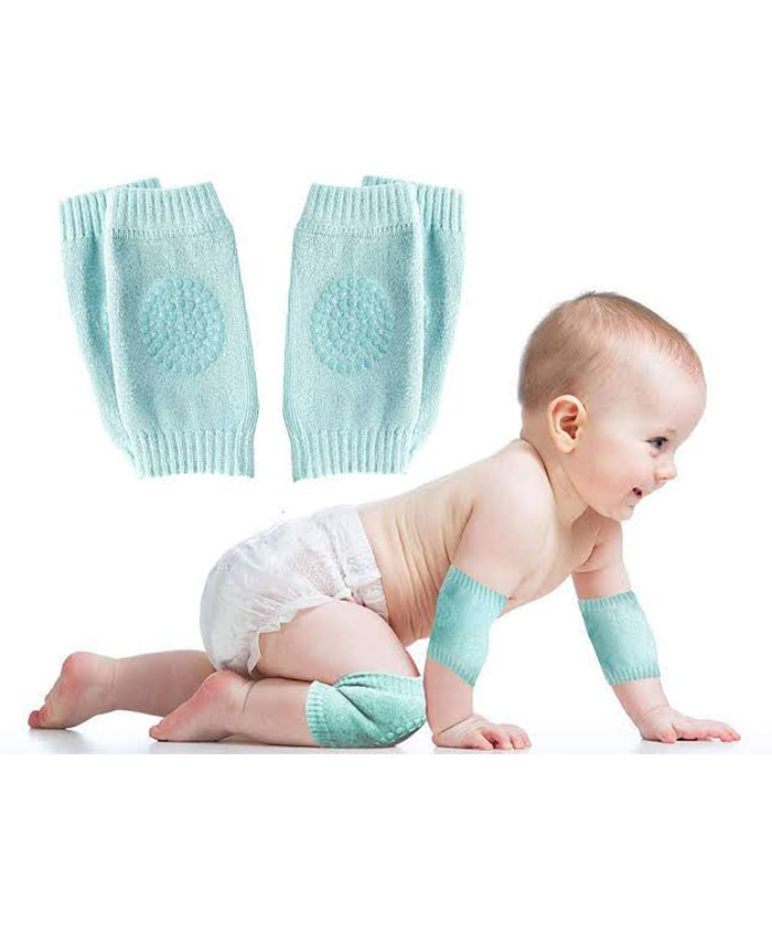 ARCADE TOYS 1 Pair Baby Knee and Elbow Pad Baby- Blue-picture-14