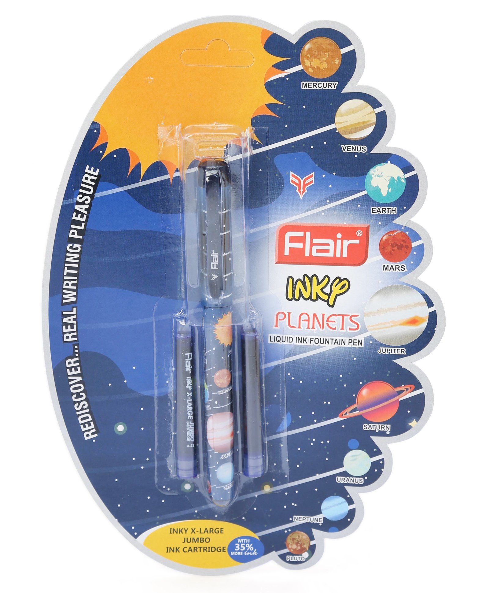 Flair Inky Planets Blister Fountain Pen - Multicolor-image-44