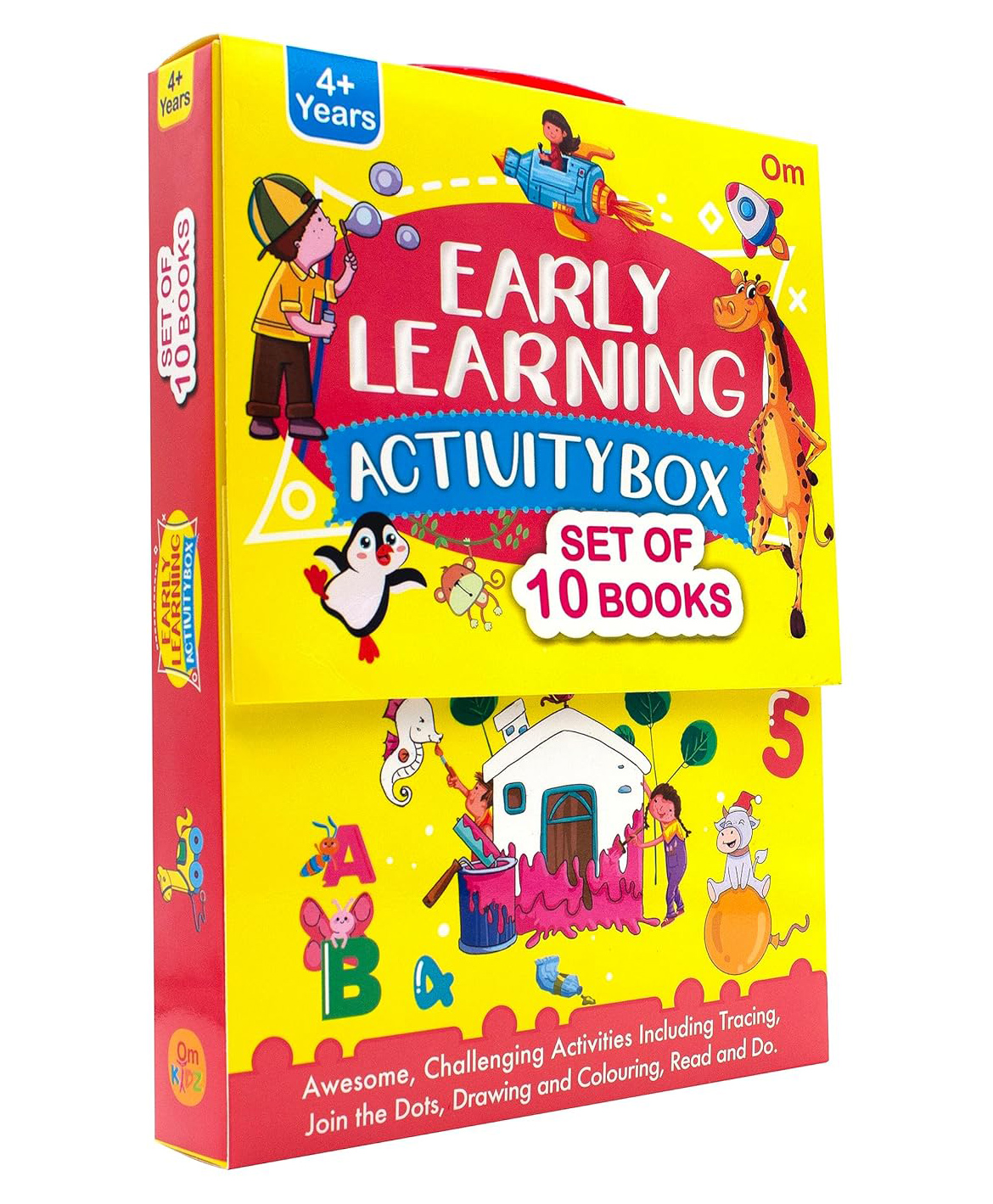 Activity book: Early Learning activity box - Set of 10 books -  English-image-48