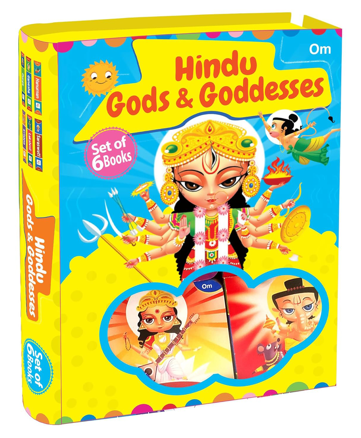 HINDU GODS & GODDESSES SET OF 6 BOOKS  English-image-36