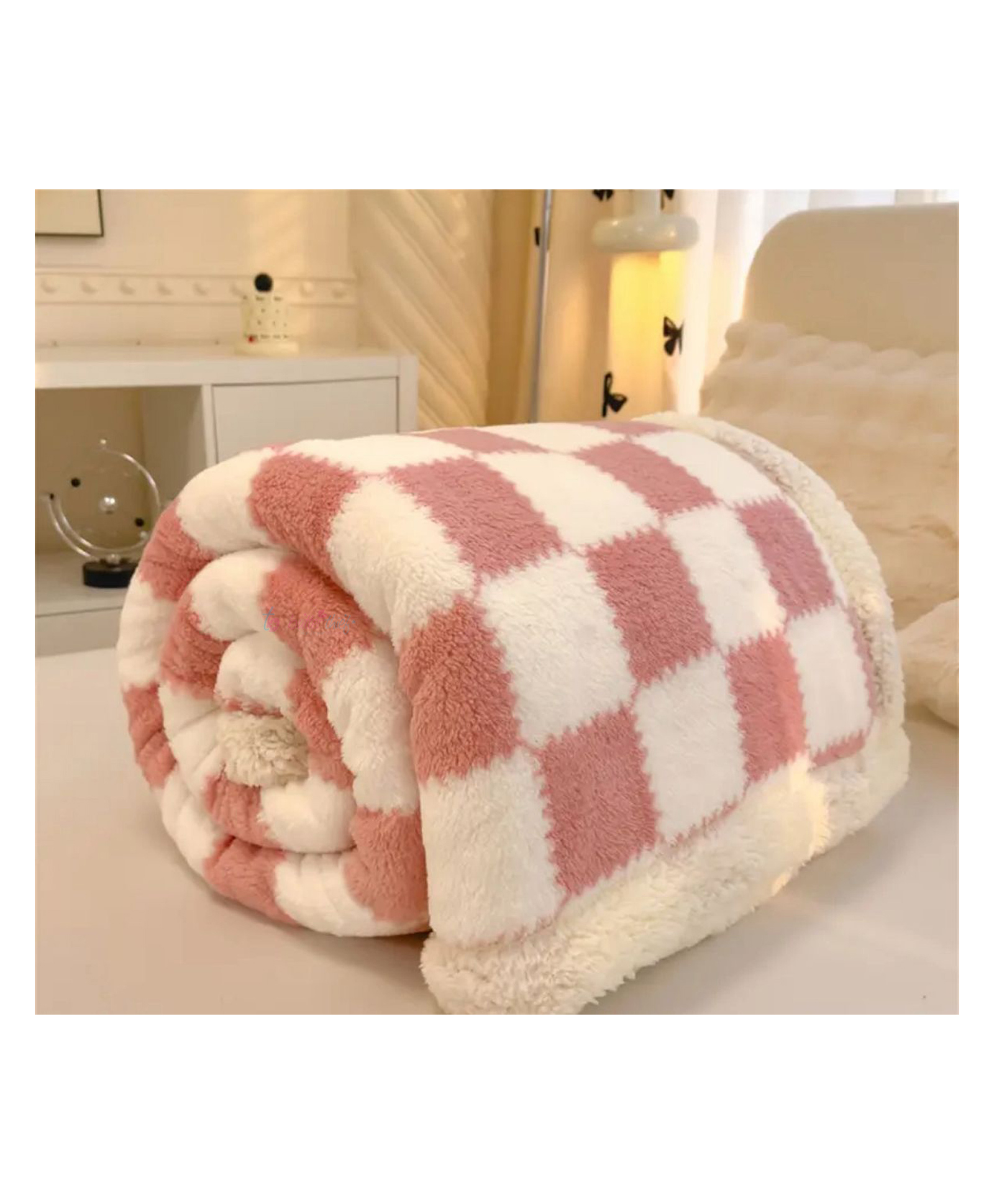 Butterthief Super Soft Double Layered Kids Sherpa Blanket for Winter Toddlers Boys & Girls - Color May Vary