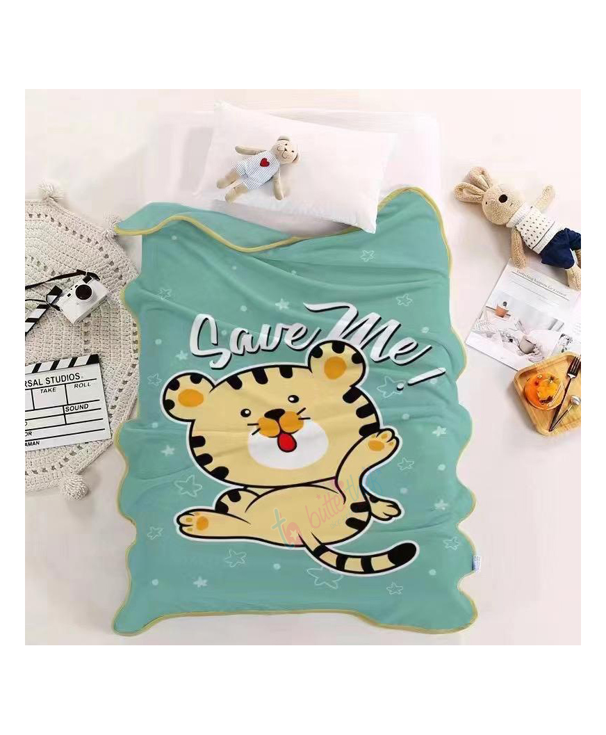 Butterthief Lion Printed Soft Flannel  All Seasons Baby Blanket for Kids & Toddlers - Color May Vary-image-28