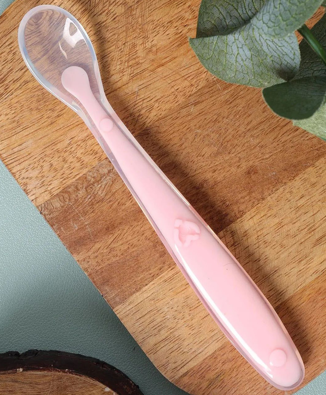 BOXOT IMPEX Soft Silicon Spoons for Baby Feeding (color may vary)-picture-10