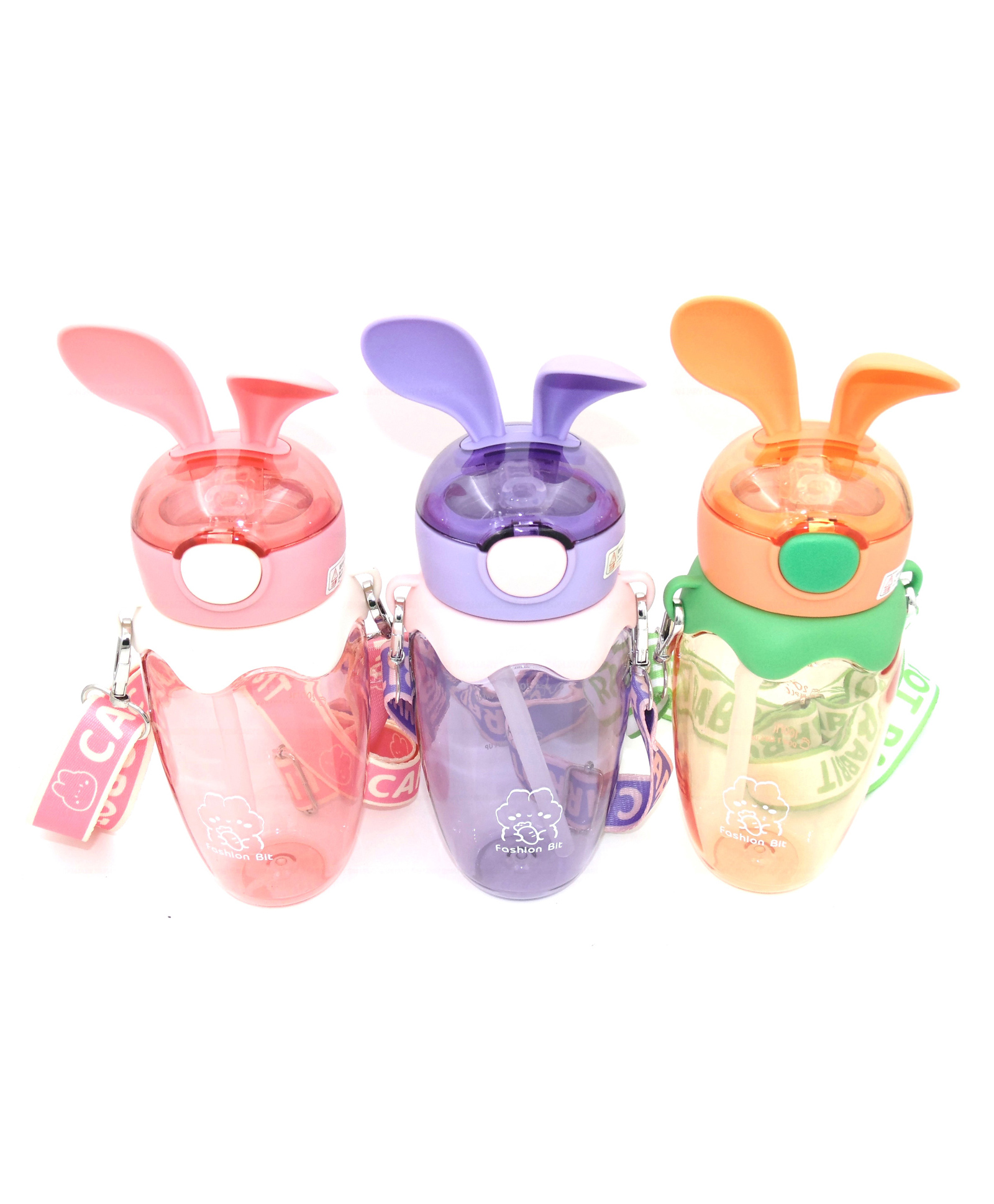 AKN TOYS Cute Bugsy Rabbit Water Bottle 580 ml Pack of 1  (Colors & design May Vary)-picture-36