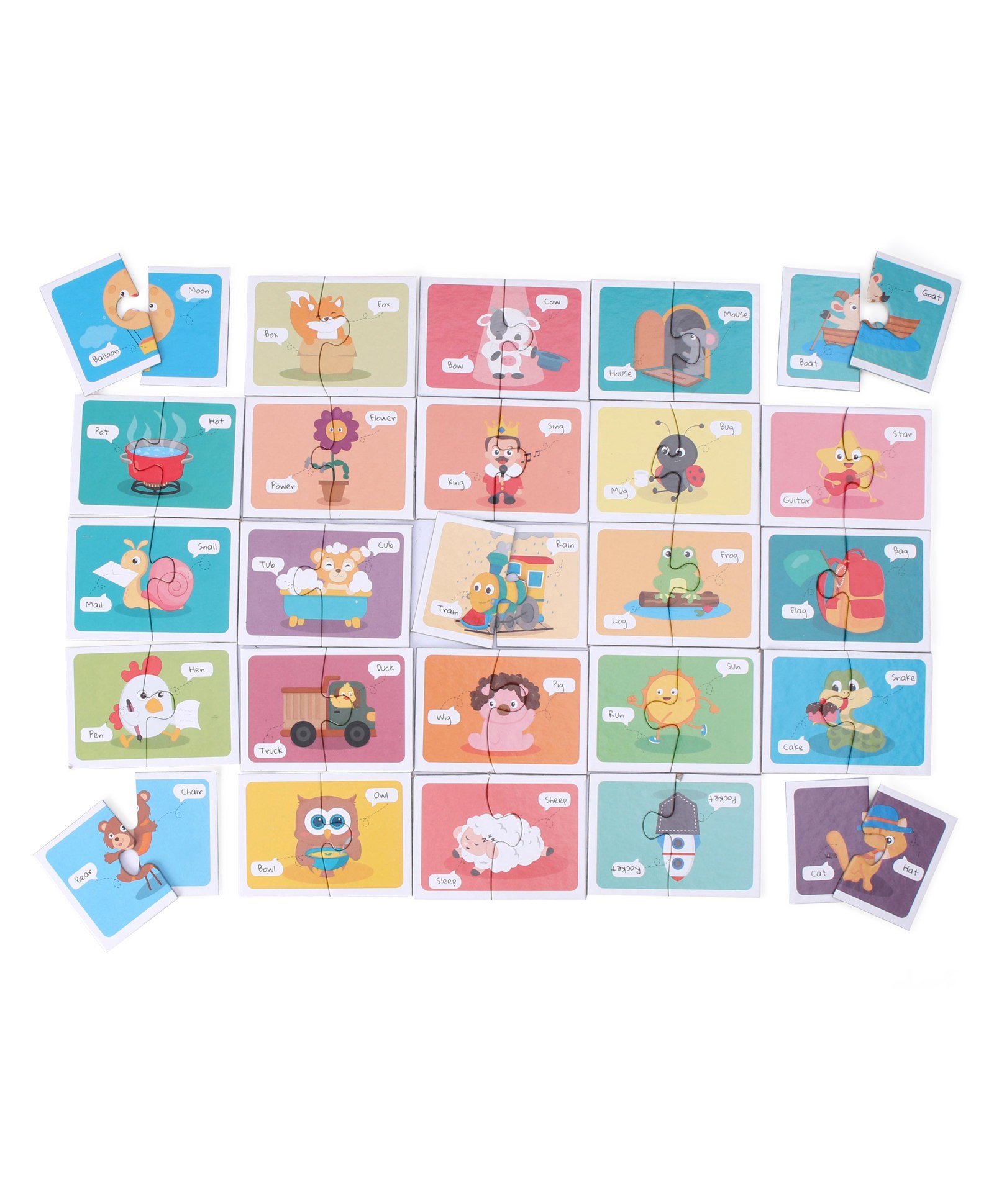 Funskool Rhyming Words Jigsaw Puzzle - 25 Pieces-picture-43