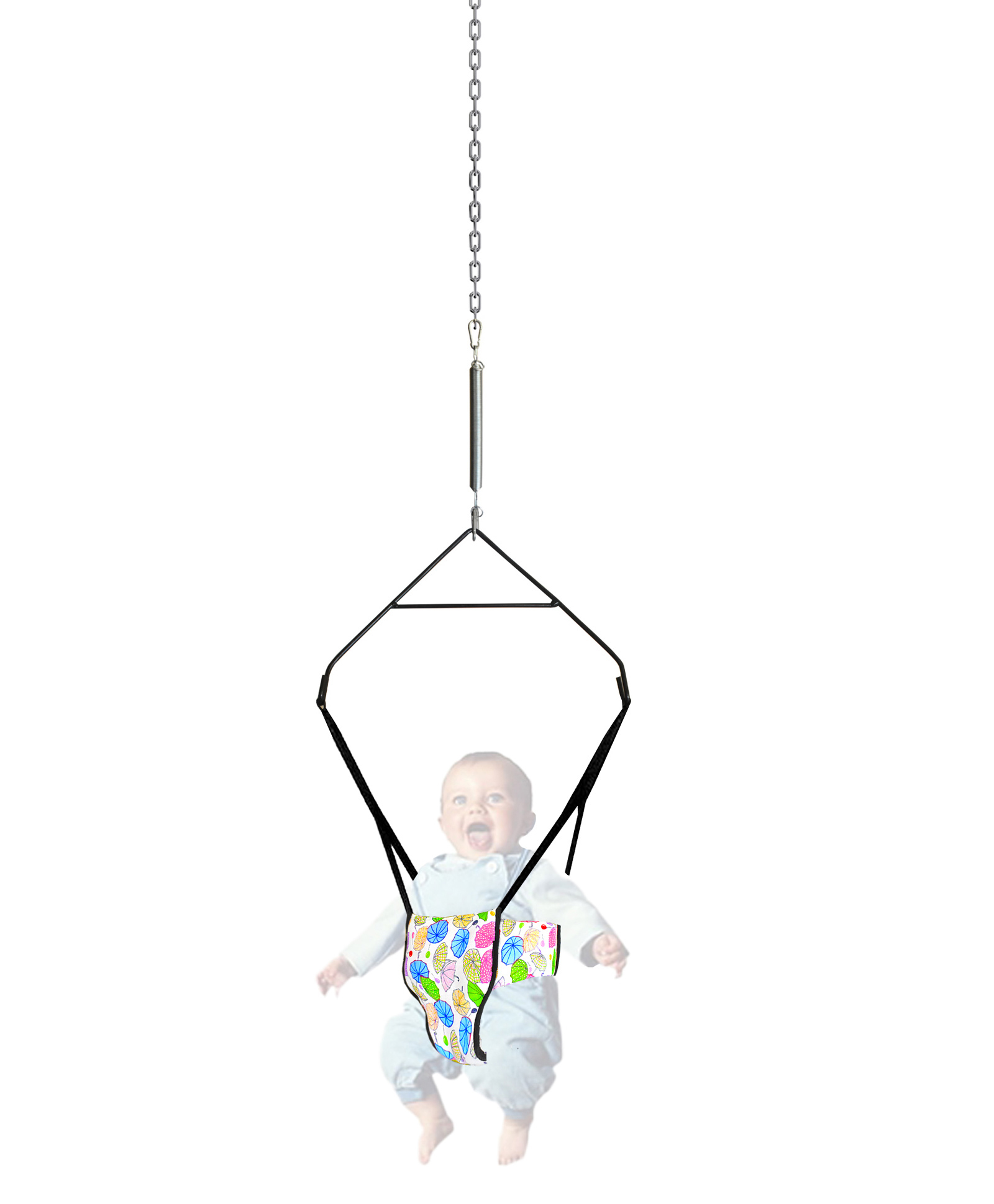 Vparents 2 in 1 Baby toddler Jumper Cum Baby Walking Harness - Blue-picture-24