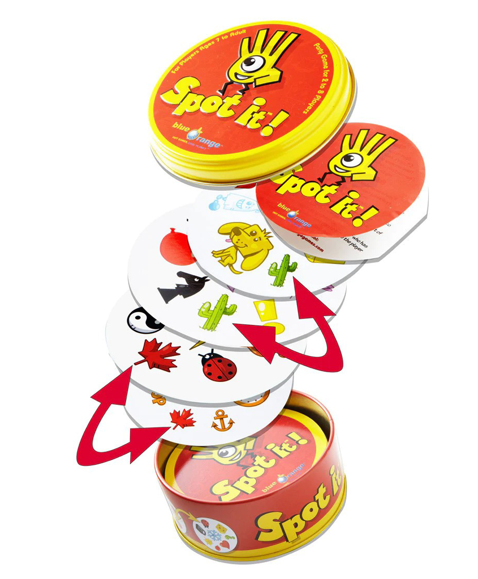 YAMAMA Spot It Card Game For Kids Fun Visual Game for Kids And Adults Multicolor - 55 Cards-picture-16