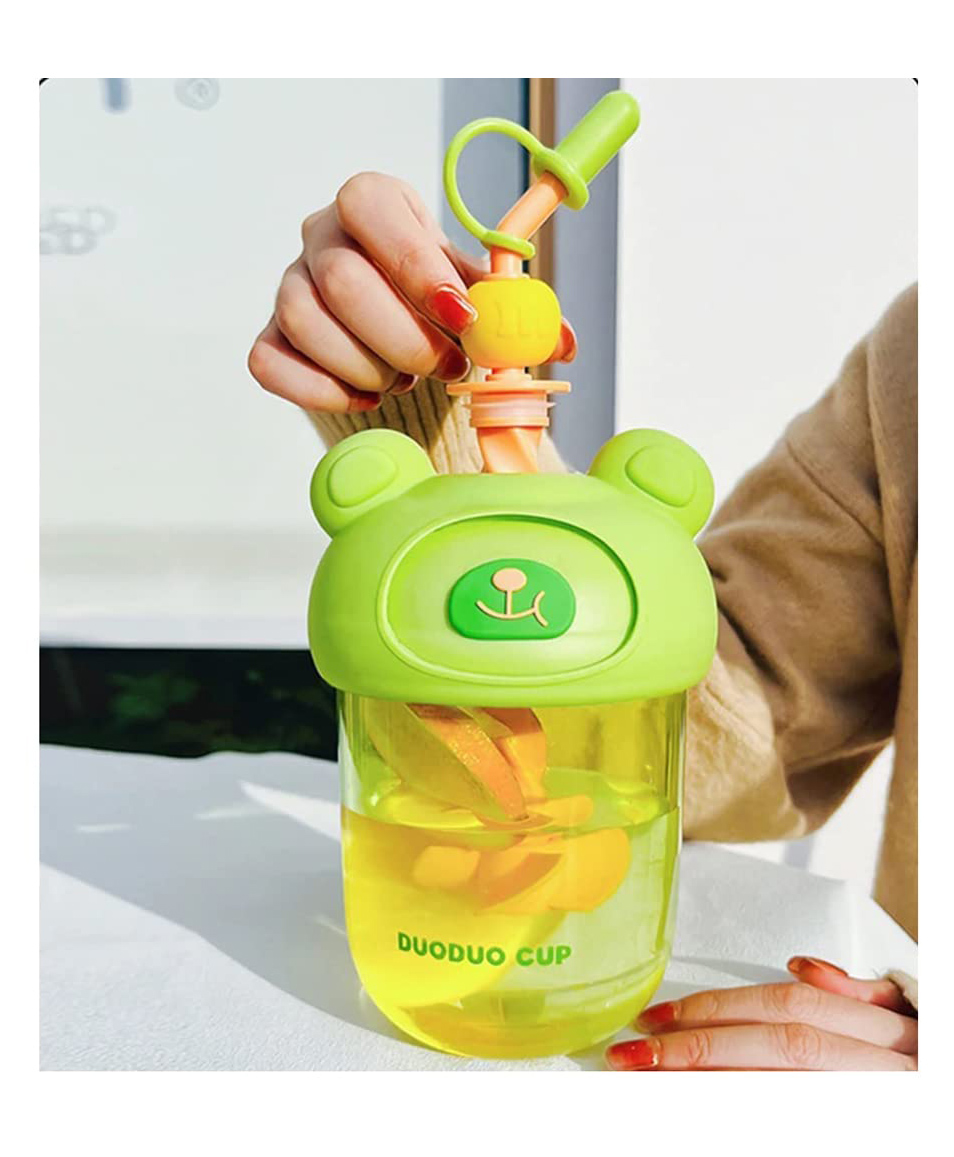 Sanjary Water Bottle with Anti Leak - 600ml (Color & Design May Vary)-picture-27