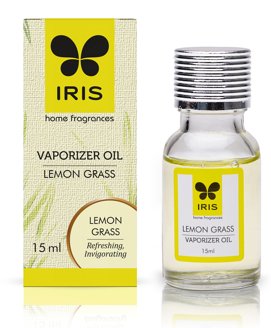 Iris Homefragrances Lemon Grass fragrance vaporizer oil-15ml (Pack of 2)-picture-33