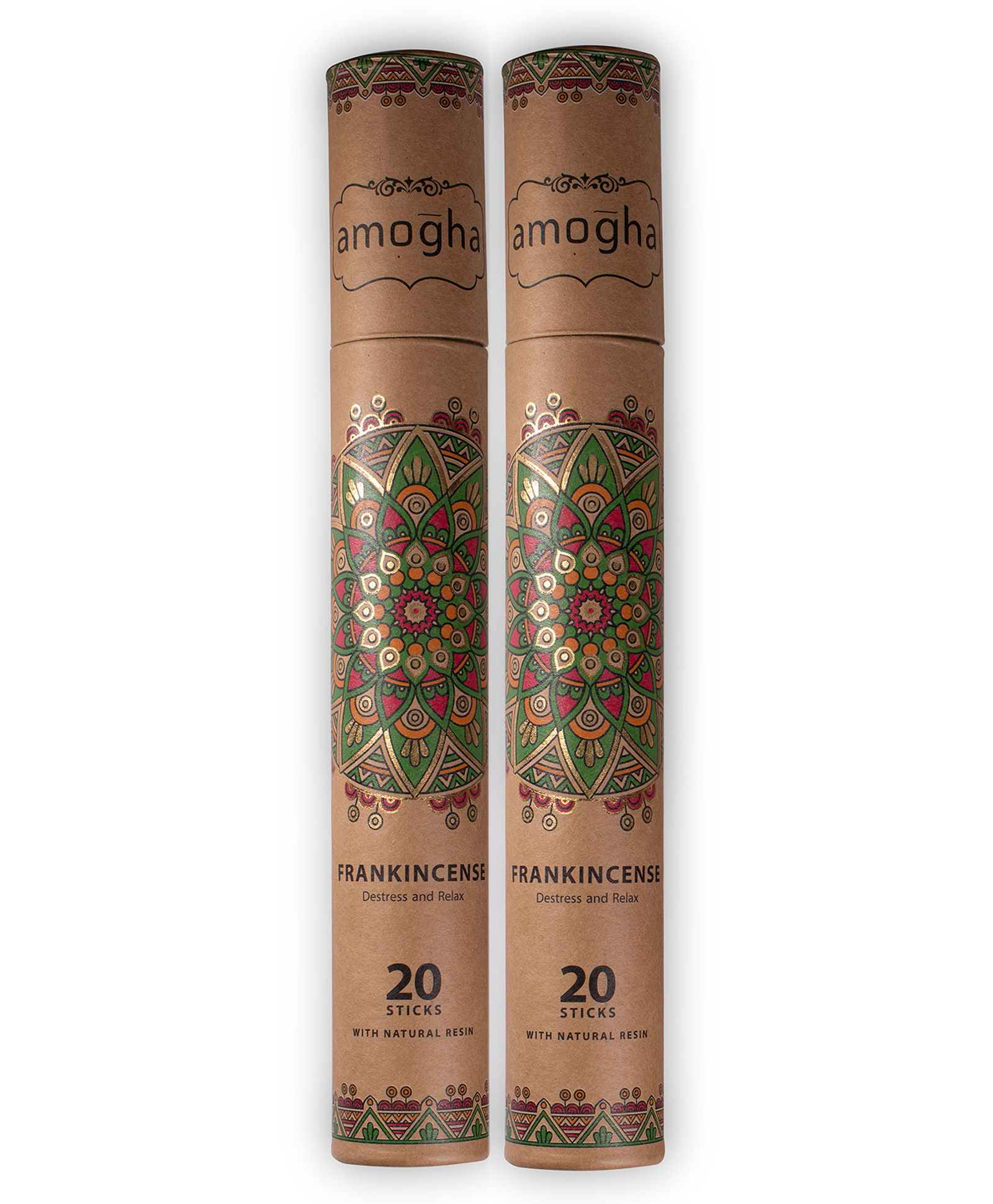 Amogha Masala Incense Sticks With Black Ashcatcher - Fragrance Frankincesne-image-9