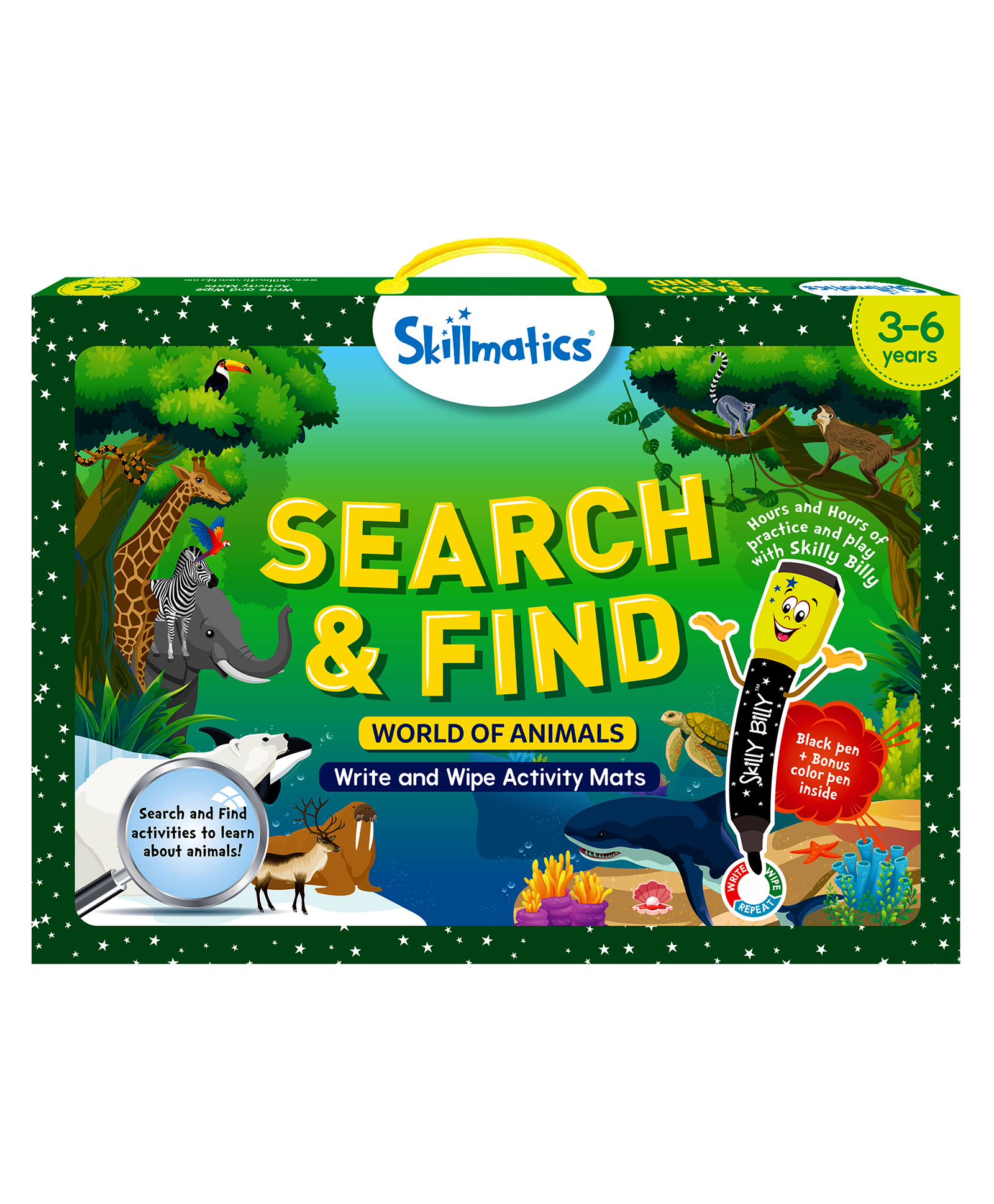 Skillmatics Preschool Learning Activity Search and Find Animals Educational Game - Multicolour-picture-25