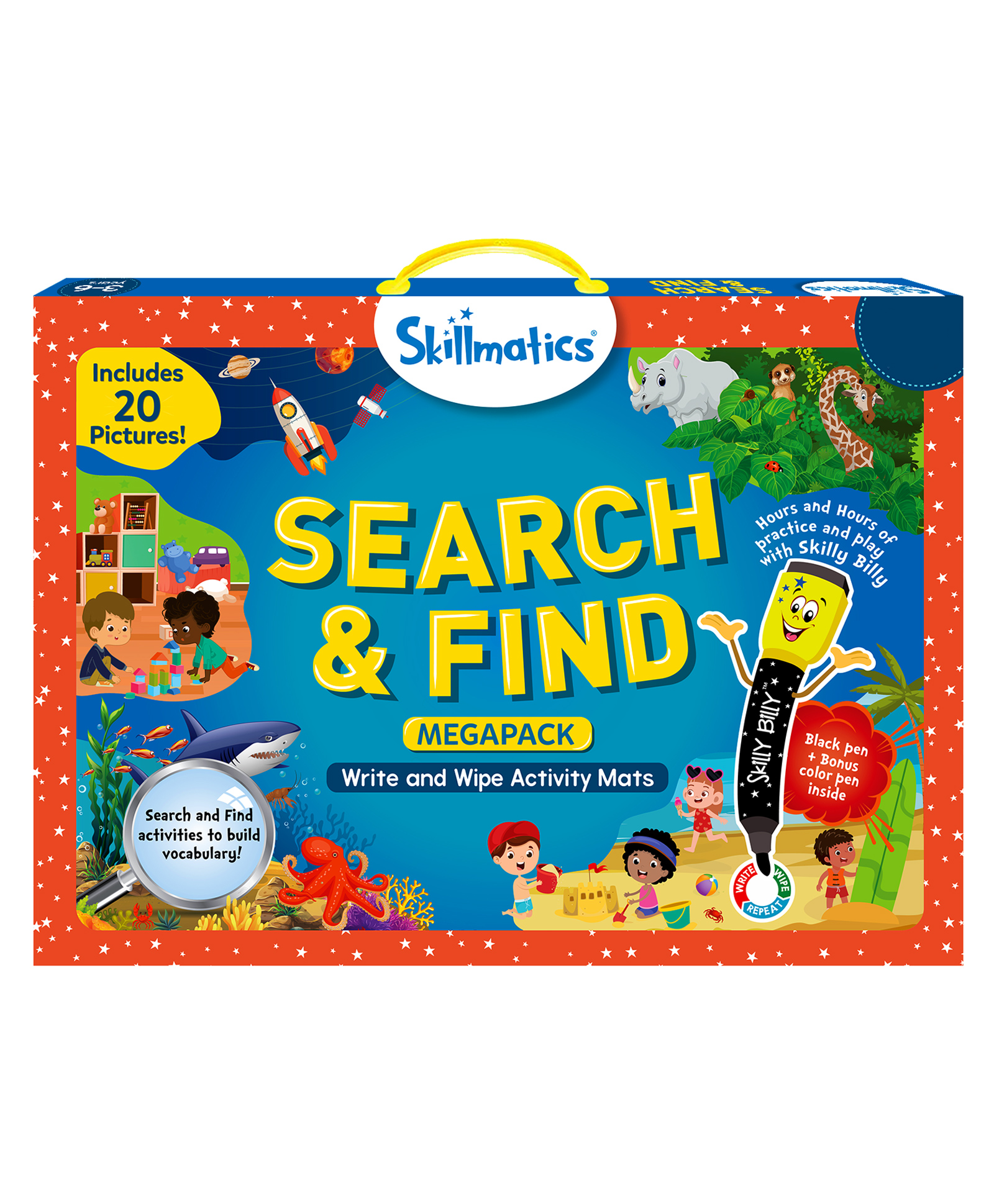 Skillmatics Preschool Learning Activity Search and Find Megapack Educational Game Perfect for Kids, Toddlers Who Love Toys Art and Craft Activities Gifts for Girls and Boys Ages 3 to 6-picture-32