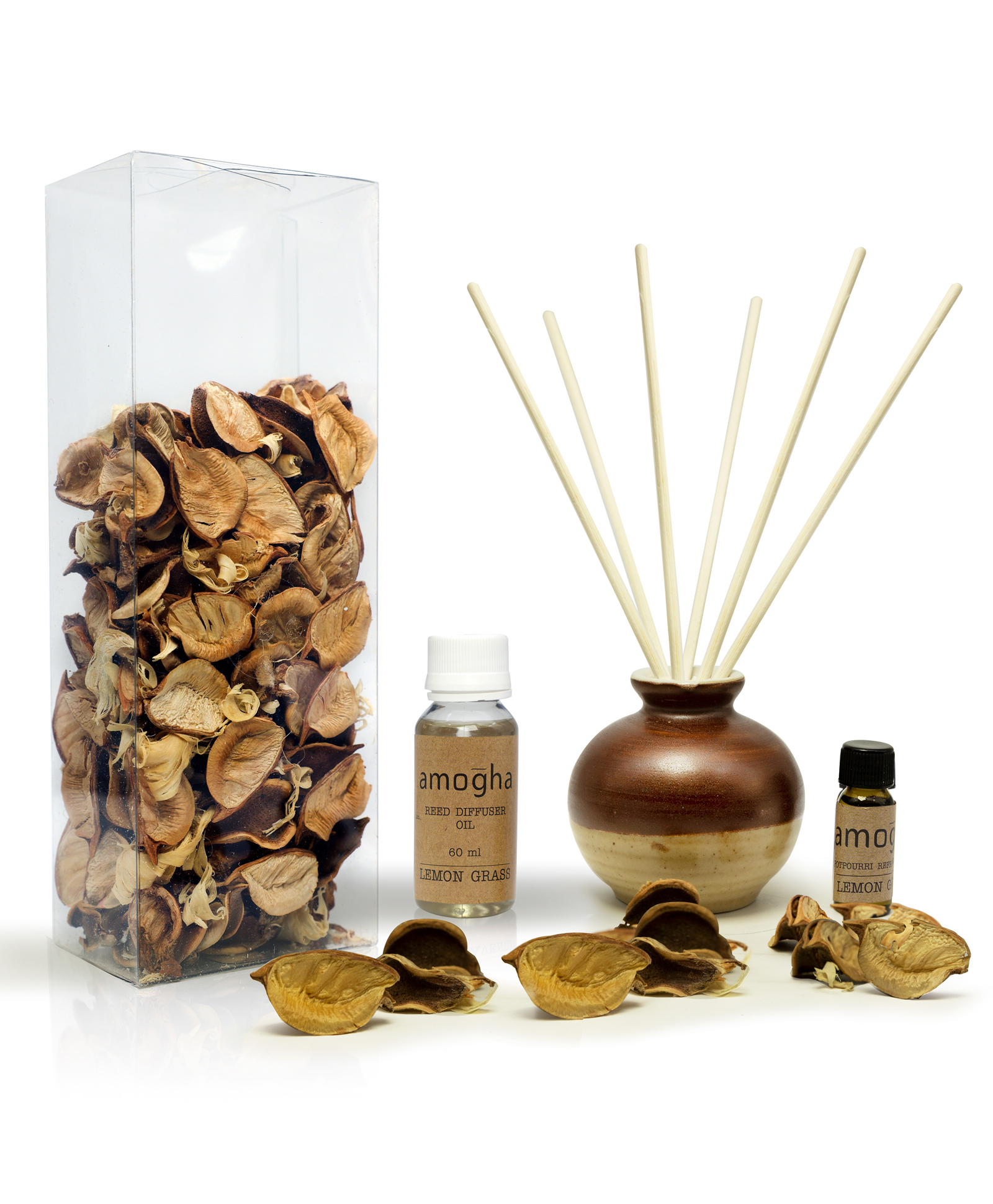 Amogha Lemon Grass Fragrance Giftset-picture-20