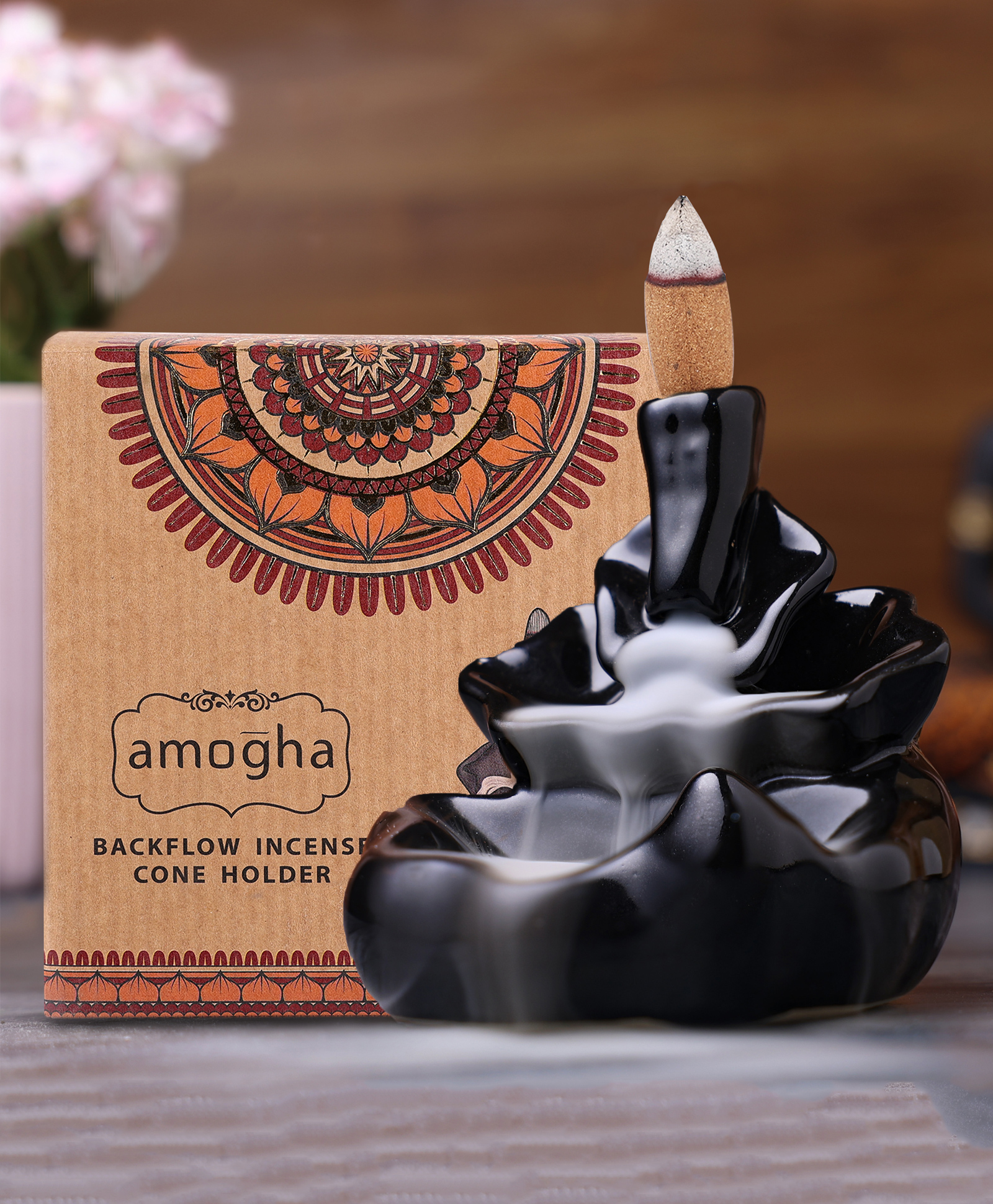 Amogha Backflow Incense Cone Holder - Waterfall-picture-27