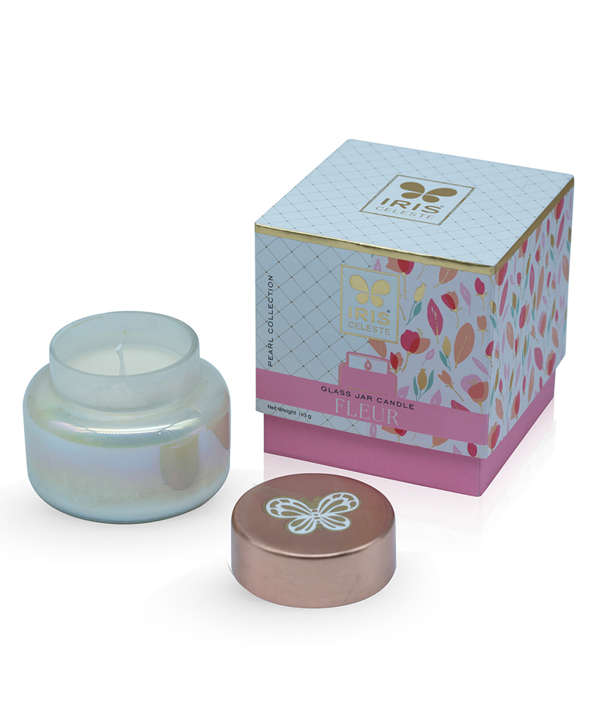 Iris Celeste Fragrance Fleur Variant Kenzo Pearl Collection Apothcary Jar Candle -  113 g-image-42