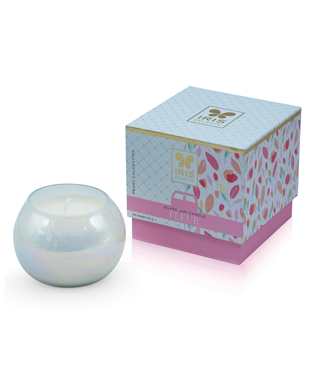 Iris Celeste Fragrance Fleur Variant Kenzo Pearl Collection Matka Candle -  145 g-picture-16