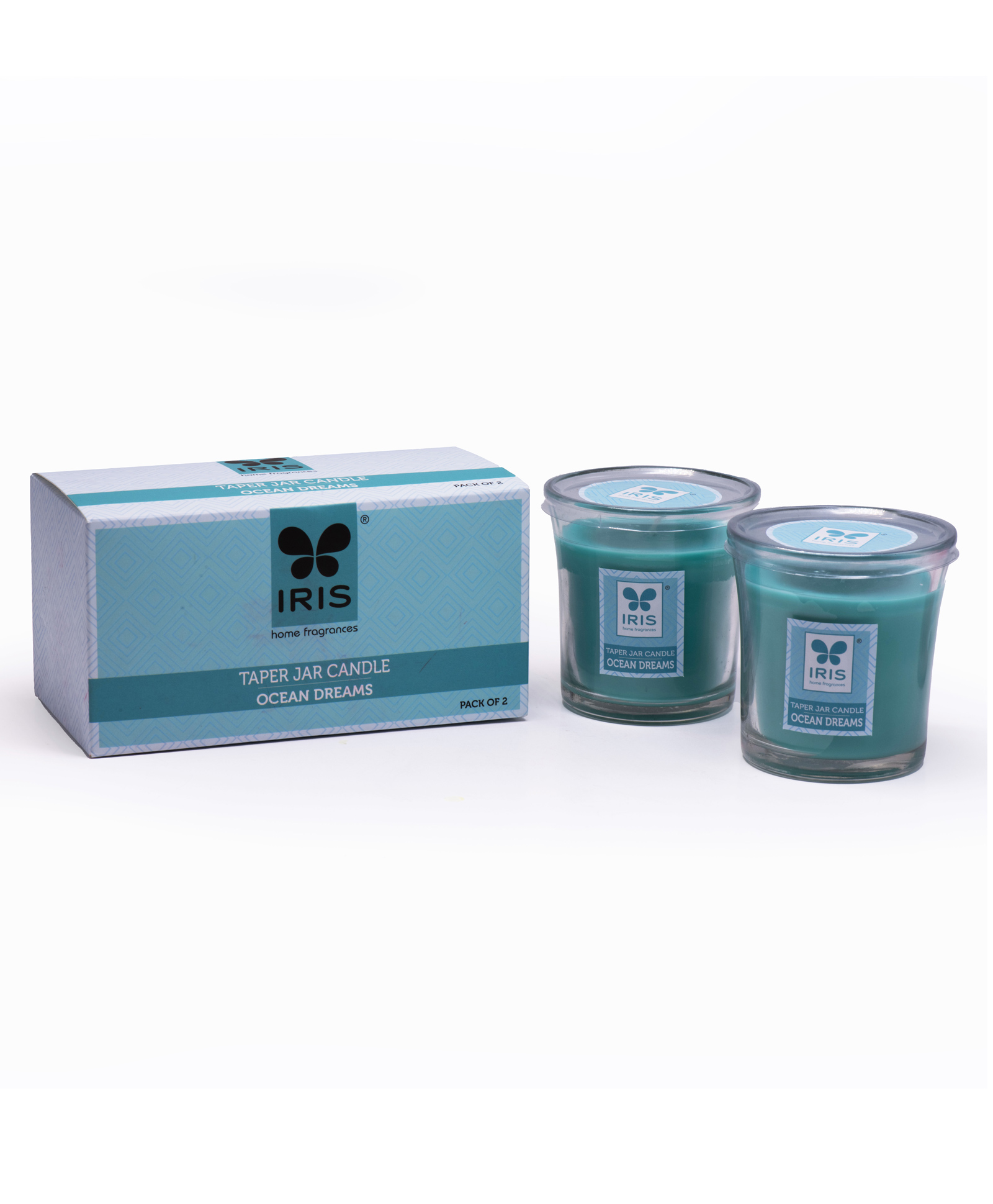 Iris Homefragrances Ocean Dream Taper Jar Candle 110g Each-  Pack of 2-image-30
