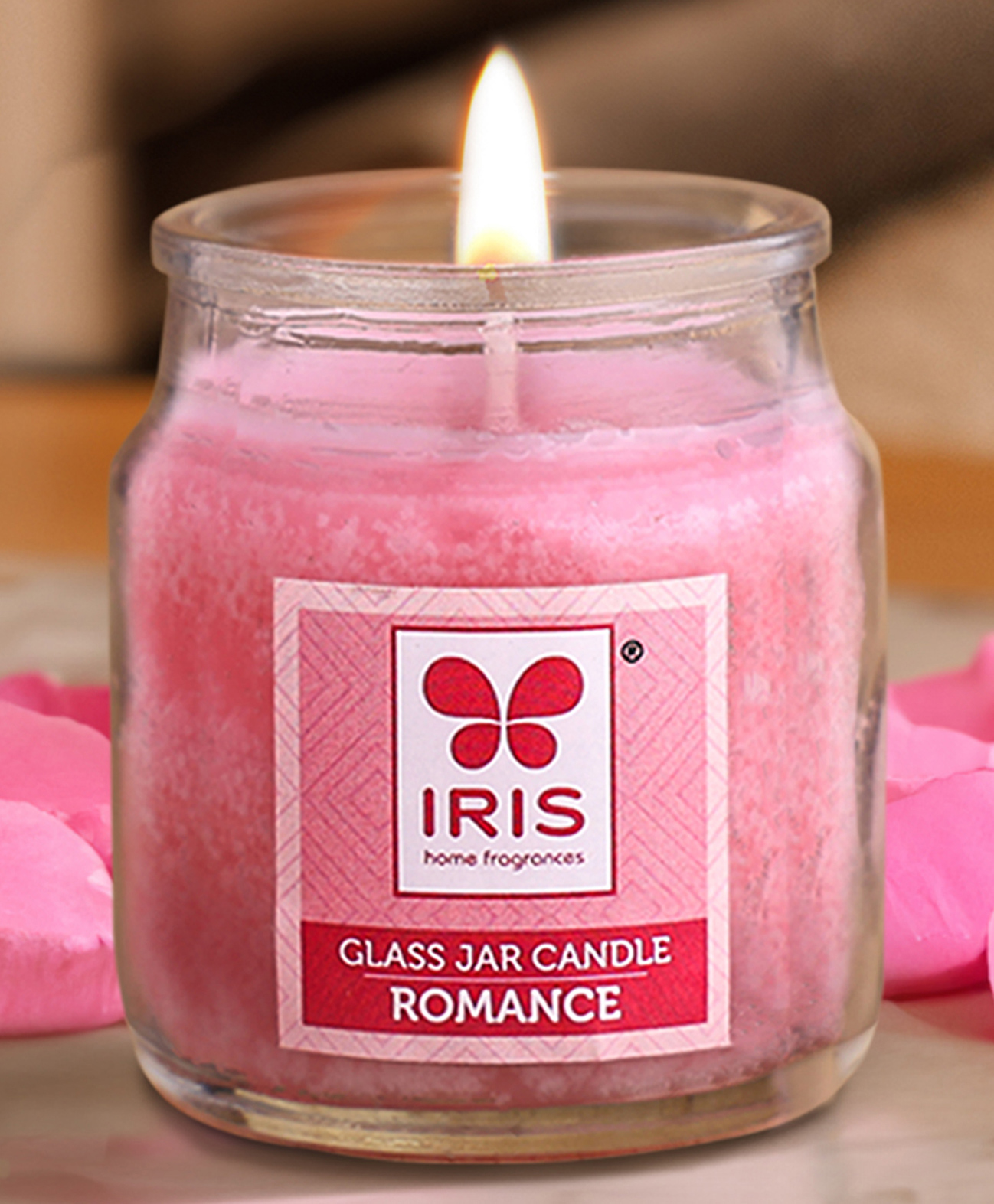 iris homefragrances Iris Home Fragrances Romance Glass Jar Candle - 85 g-picture-8