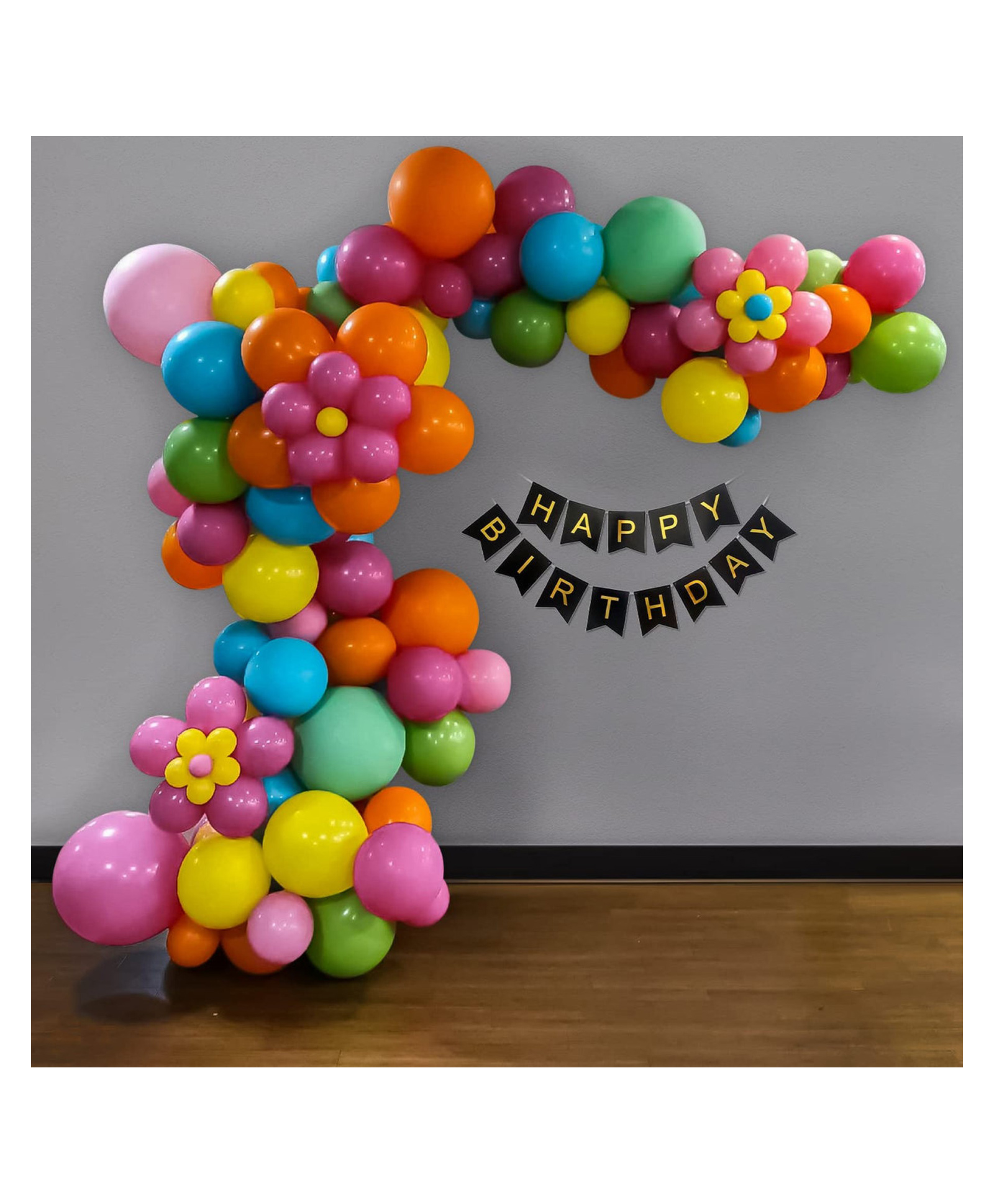 Bubble Trouble Theme Birthday Decoration Set Multicolor Pack of 61-picture-22