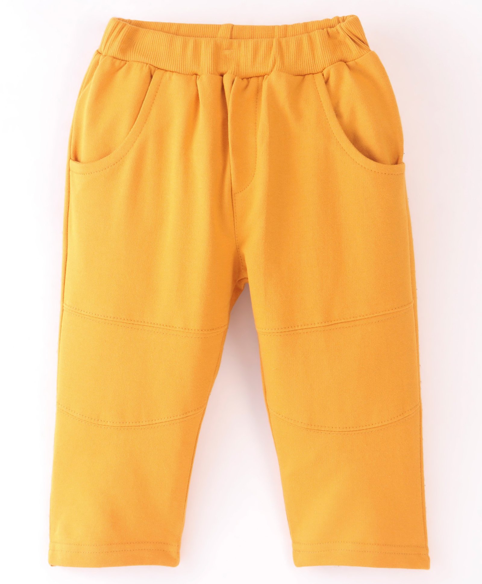 Zero Cotton Full Length Lounge Pant Solid Color - Mustard-image-48