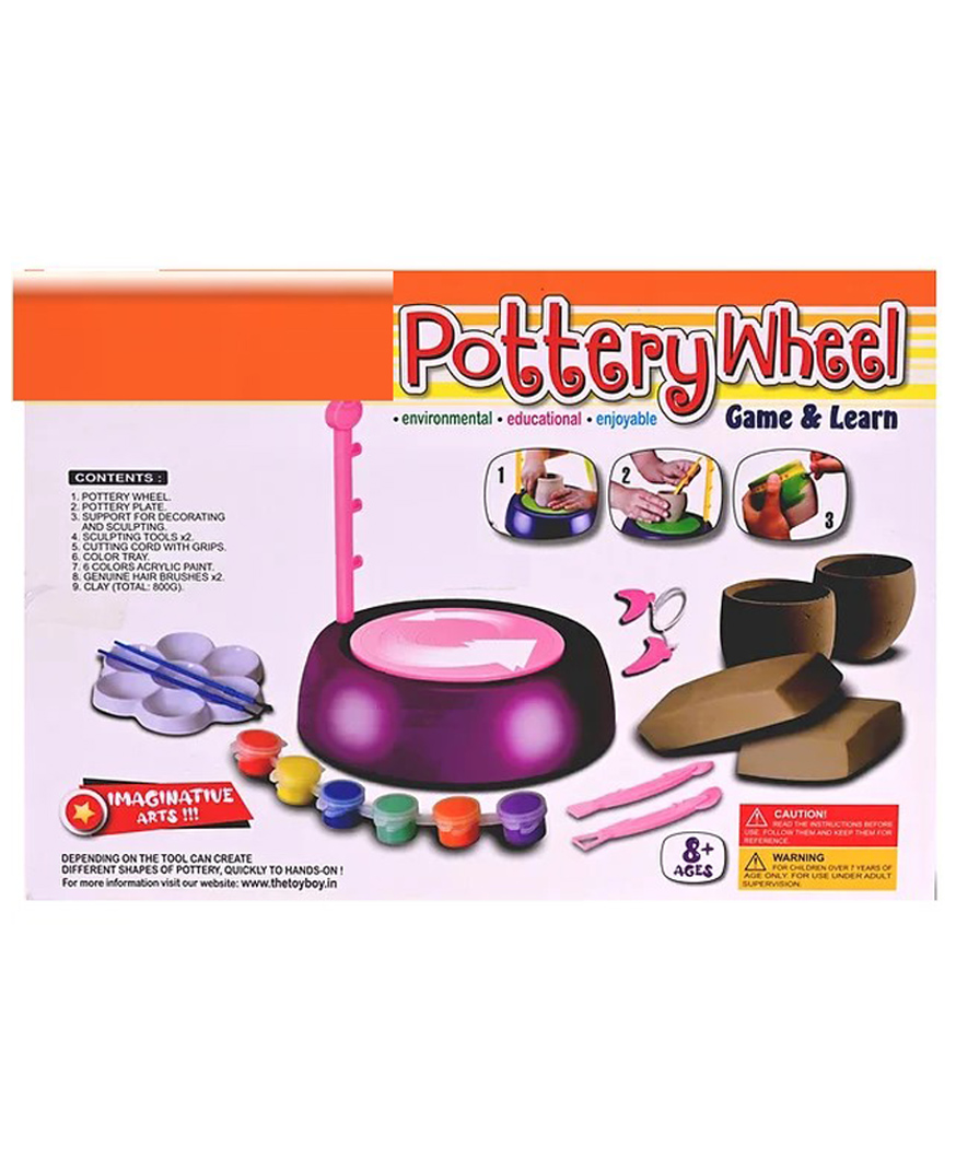 Negocio Pottery Wheel Set (Color May Vary)