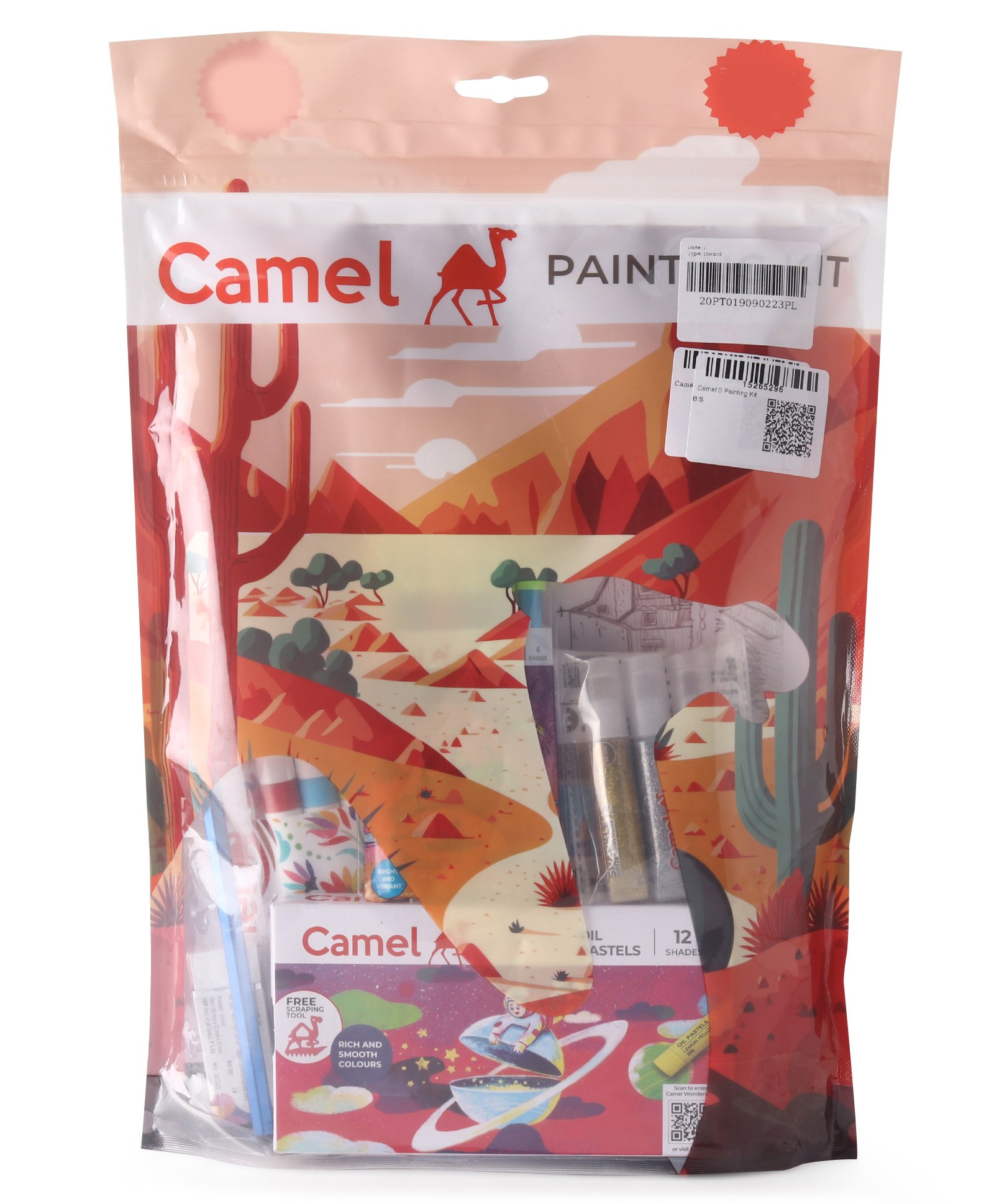 Camel Painting Kit 9 Pieces - Multicolour-image-37
