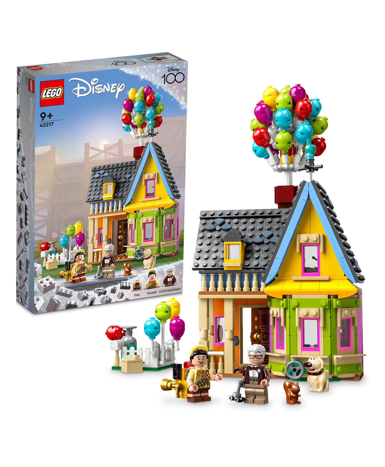 LEGO Disney and Pixar 'Up' House Building Toy Set 598 Pieces- 43217