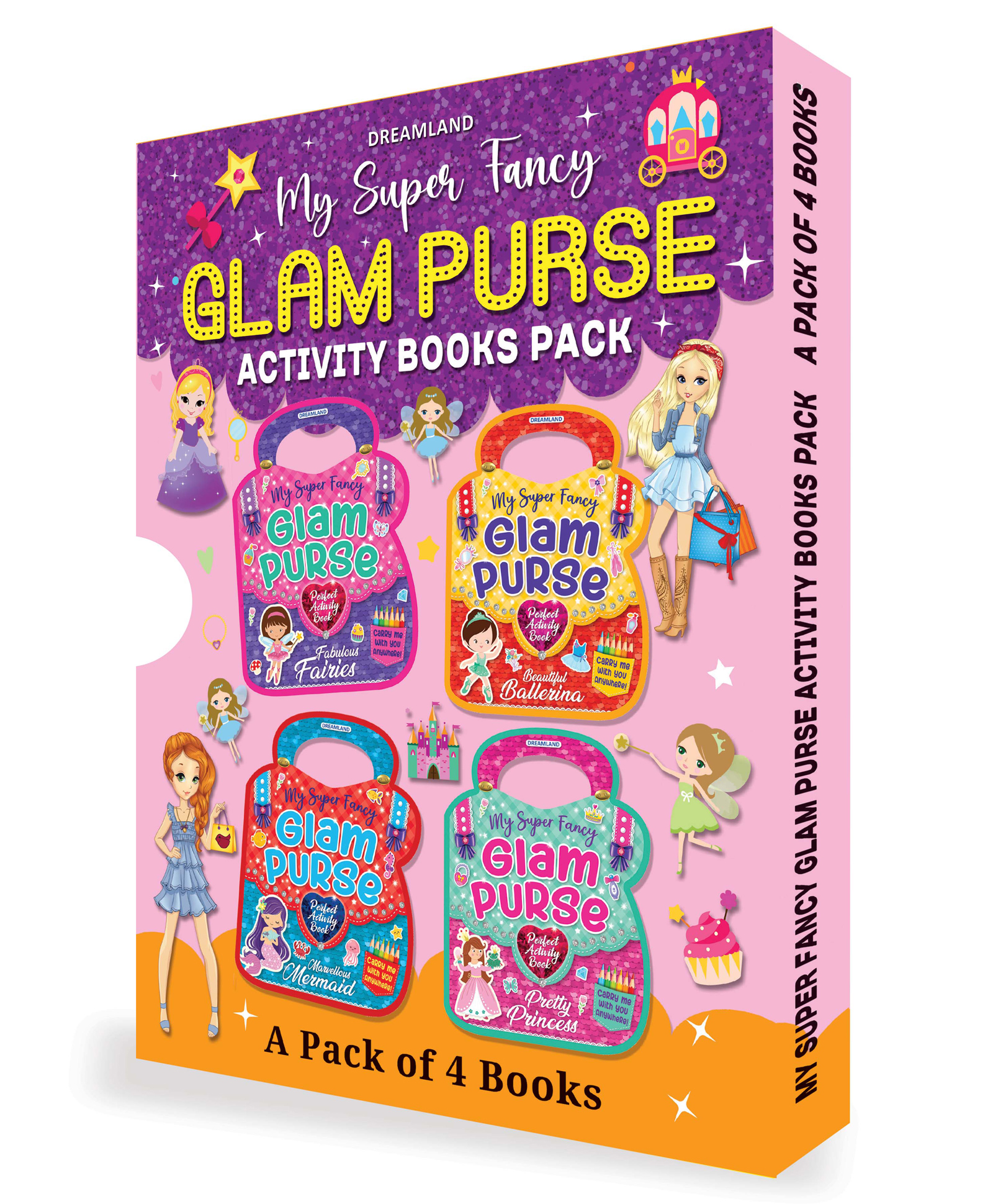 My Super Fancy Glam Purse Pack- A Set of 4 Books by Dreamland Publications-image-17