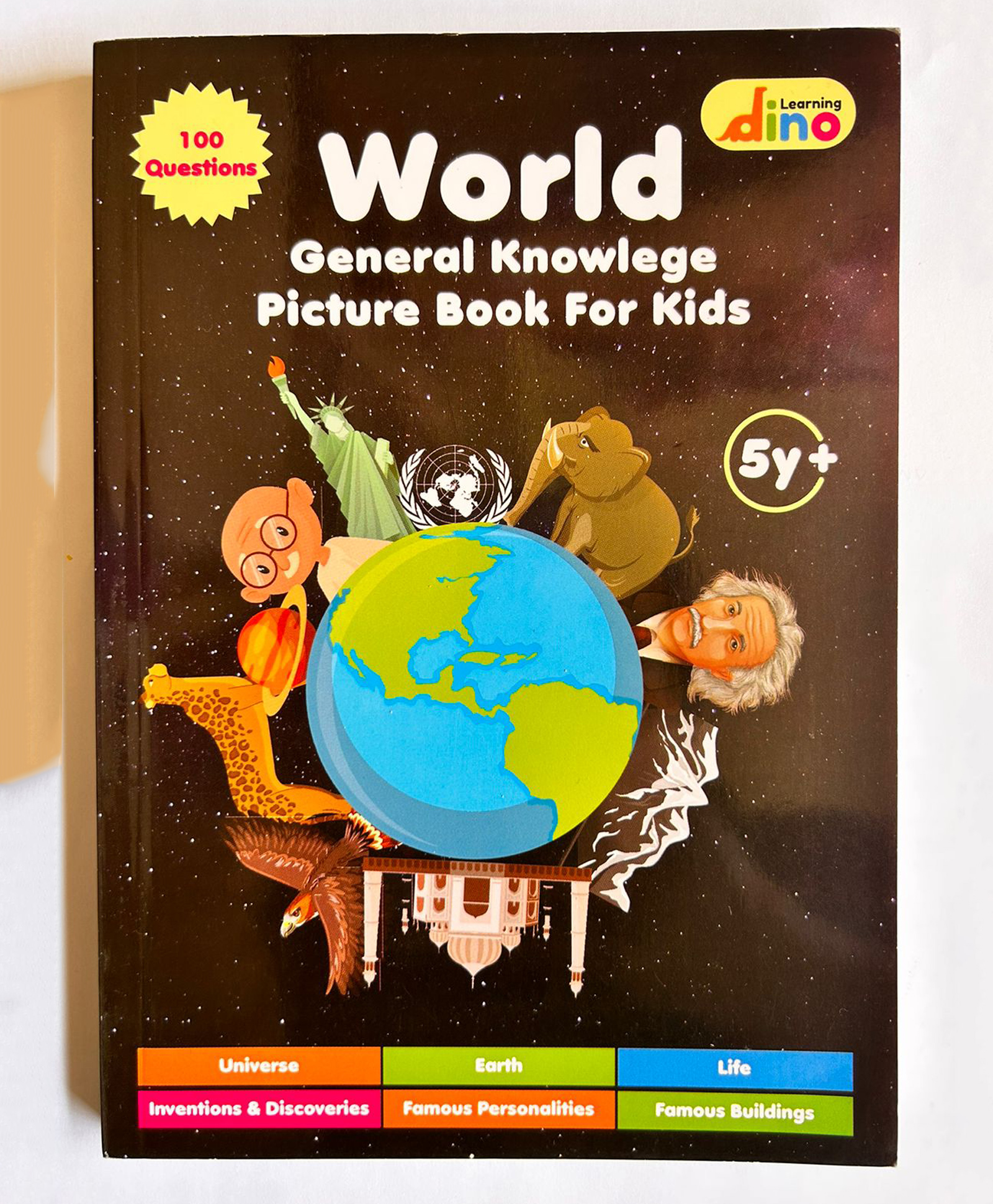 Learning Dino World General Knowledge Picture Book For Kids - English-image-40