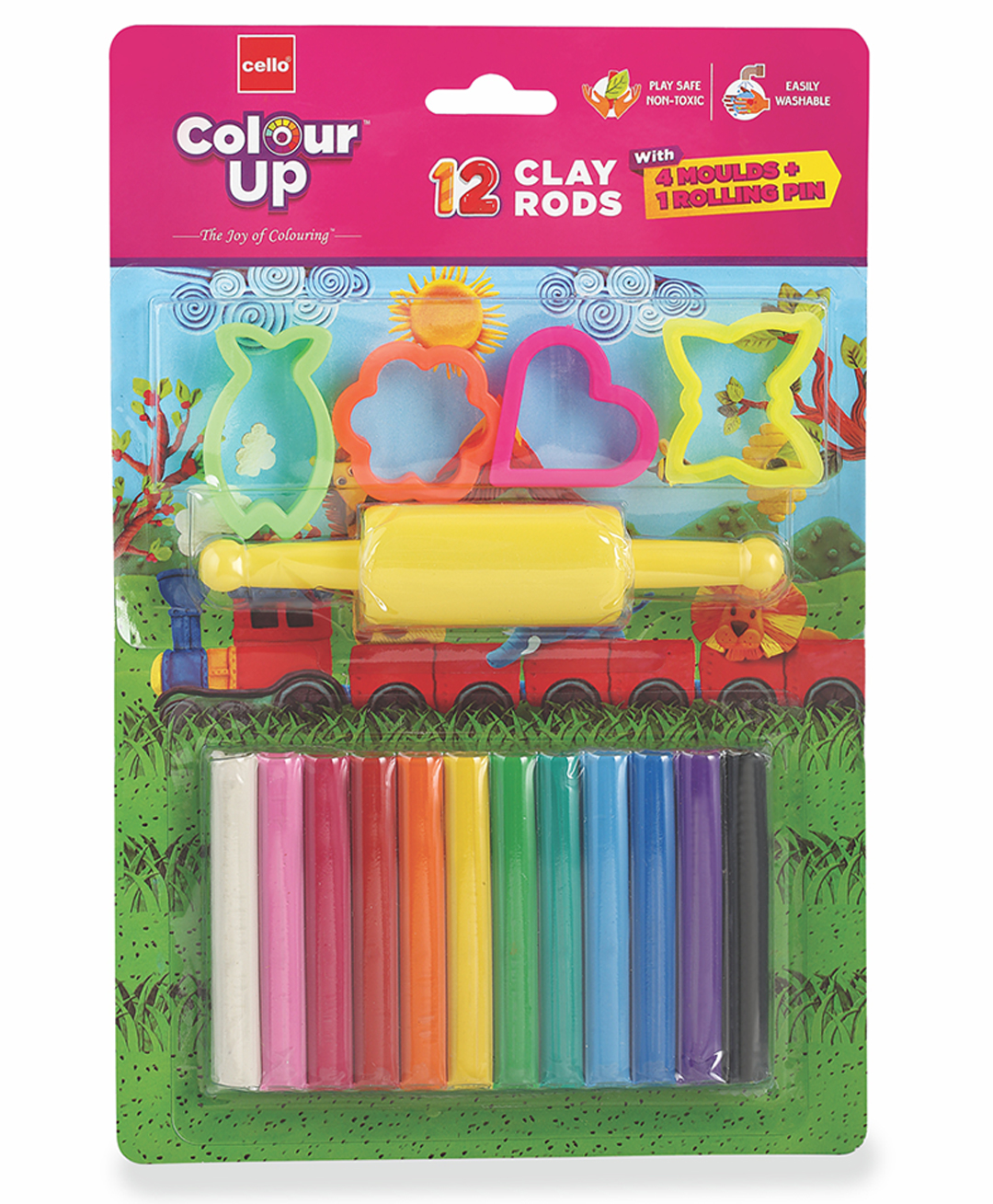 Cello ColourUp Clay Set Multi colour - 165 g