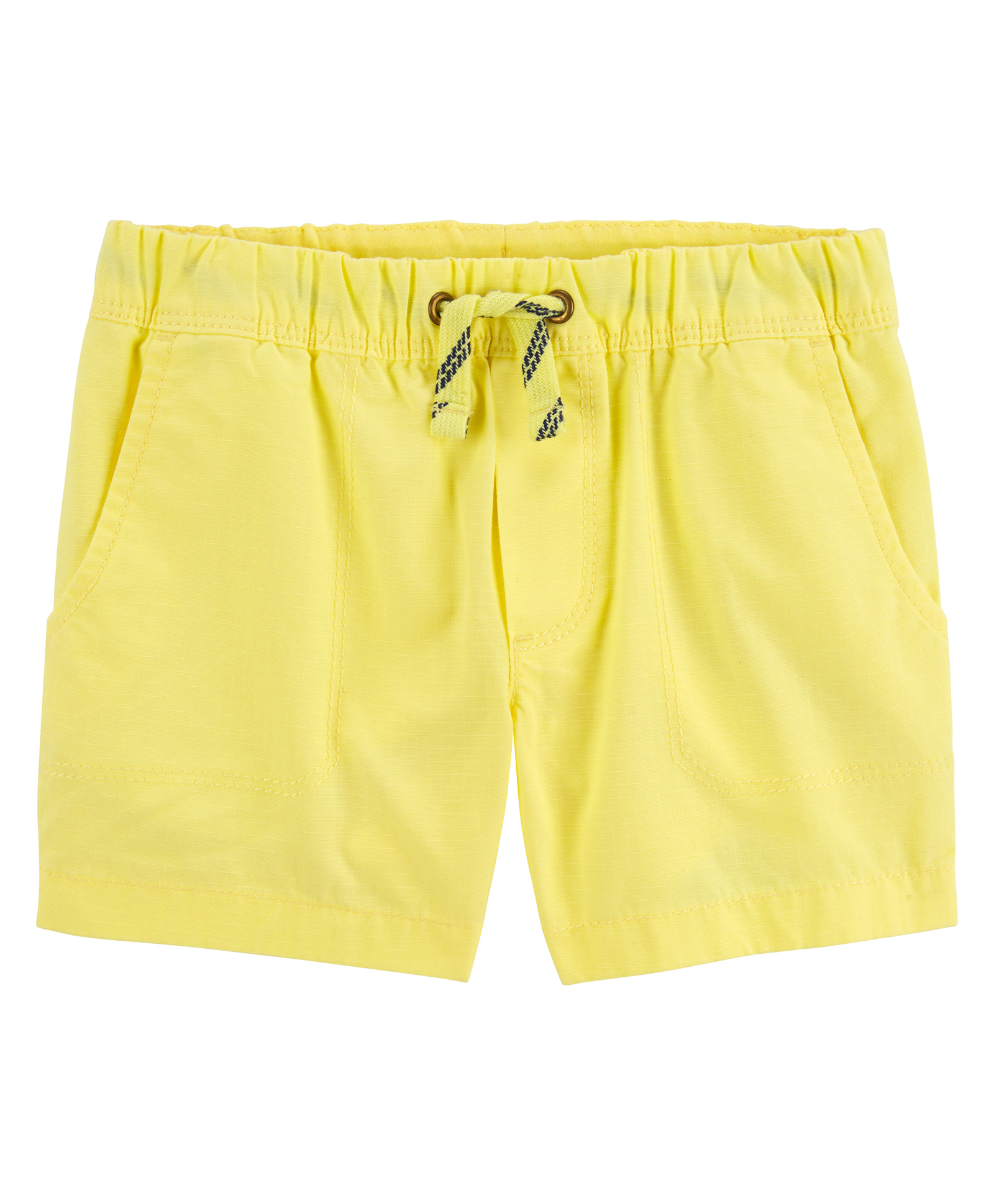 Carter's Solid Colour Shorts with Pocket Detailing - Yellow-picture-11