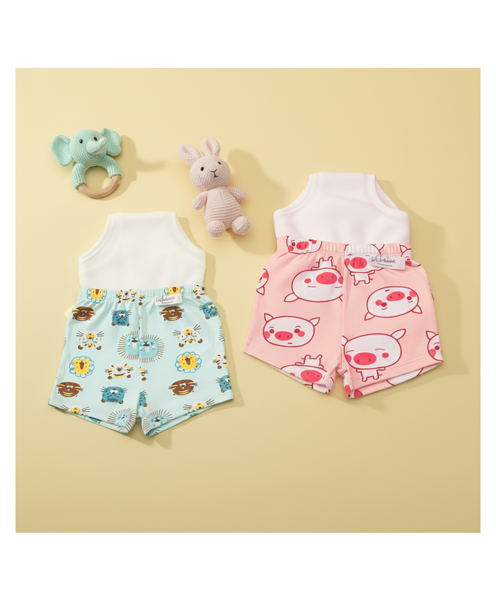 Snugkins Potty Training Shorts for Toddlers Boys and Girls 100% Cotton. Size 2 Fits 2  3 years - Pack of 2-picture-0