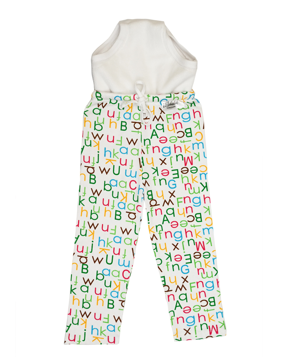 Snugkins Diaper Pants Potty Training Pajamas for Toddlers Boys and Girls. 100% Cotton. Size 1 Fits 1  2 years - Pack of 1-image-49