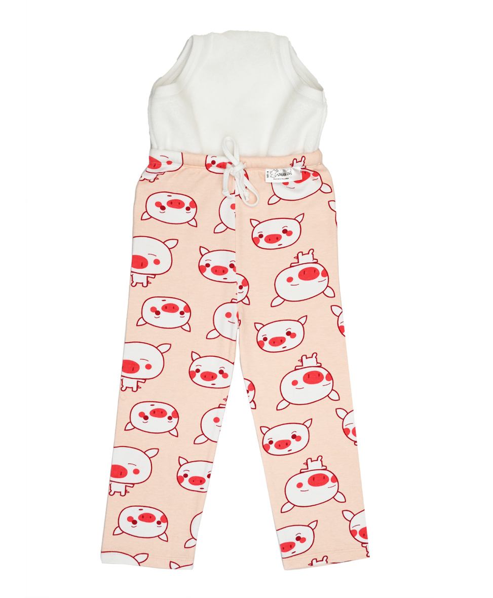 Snugkins Diaper Pants Potty Training Pajamas for Toddlers Boys and Girls. 100% Cotton. Size 3 Fits 3  4 years - Pack of 1-image-36