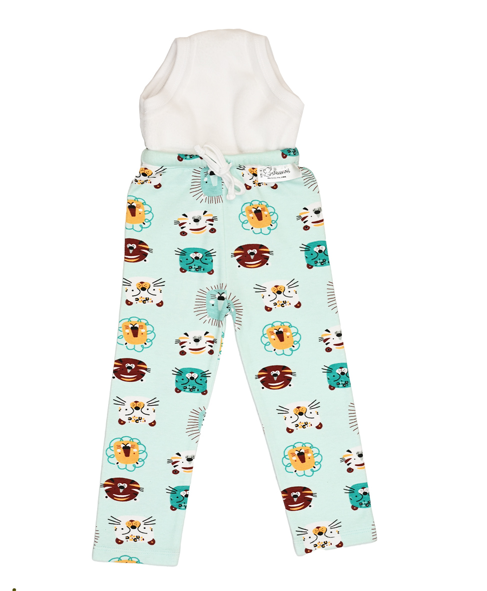 Snugkins Diaper Pants Potty Training Pajamas for Toddlers Boys and Girls. 100% Cotton. Size 3 Fits 3  4 years - Pack of 1-image-38