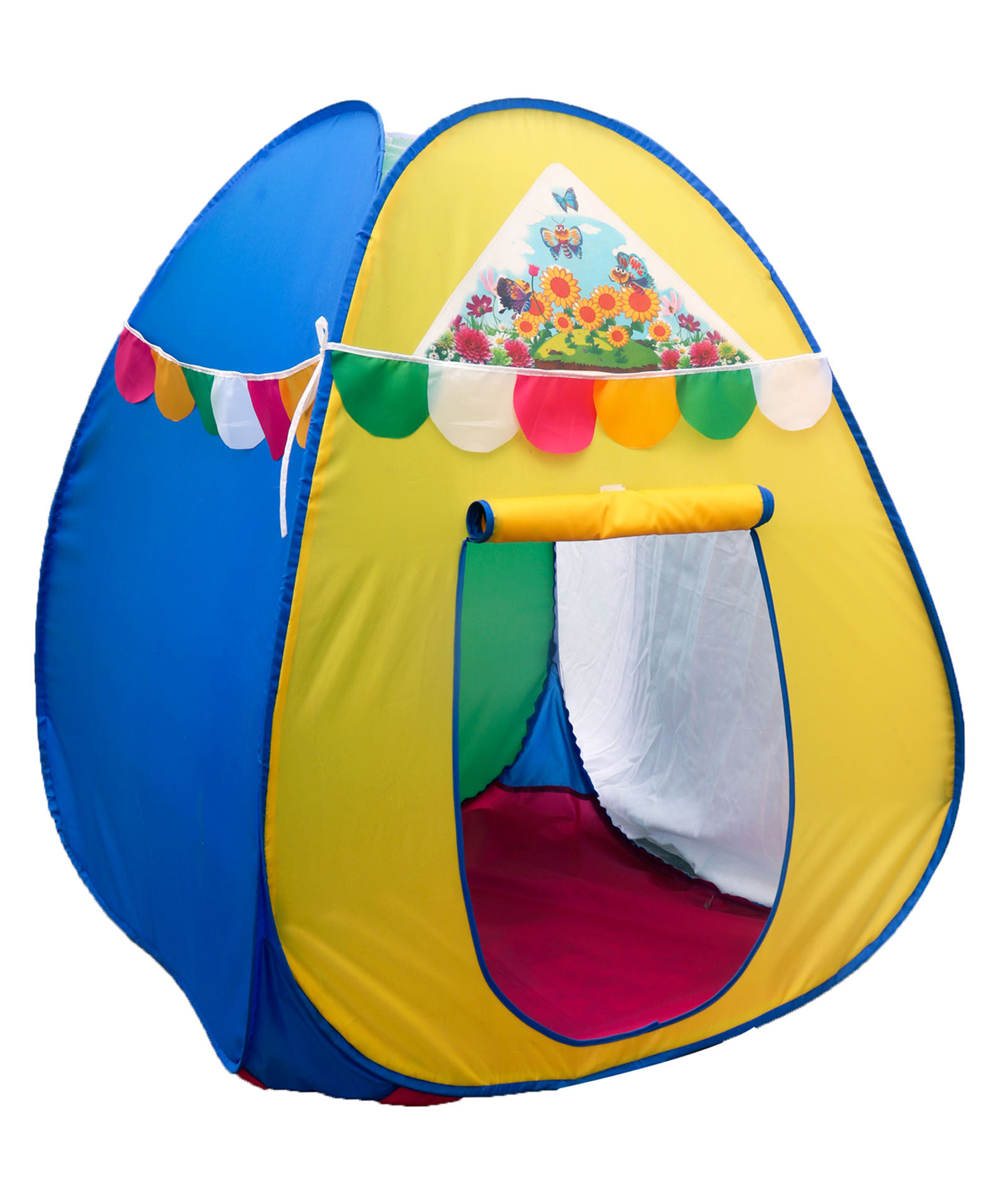 Homecute Igloo Type Foldable Popup Kid's Play Tent House - Multicolour-image-39