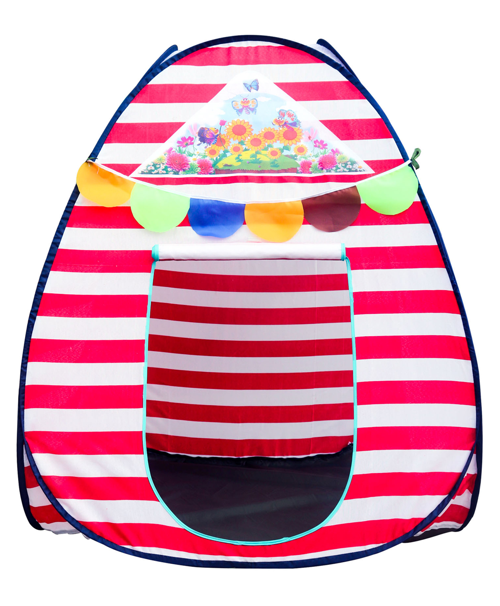 Homecute Igloo Type Foldable Popup Kid's Play Tent House - Multi Colour-picture-15