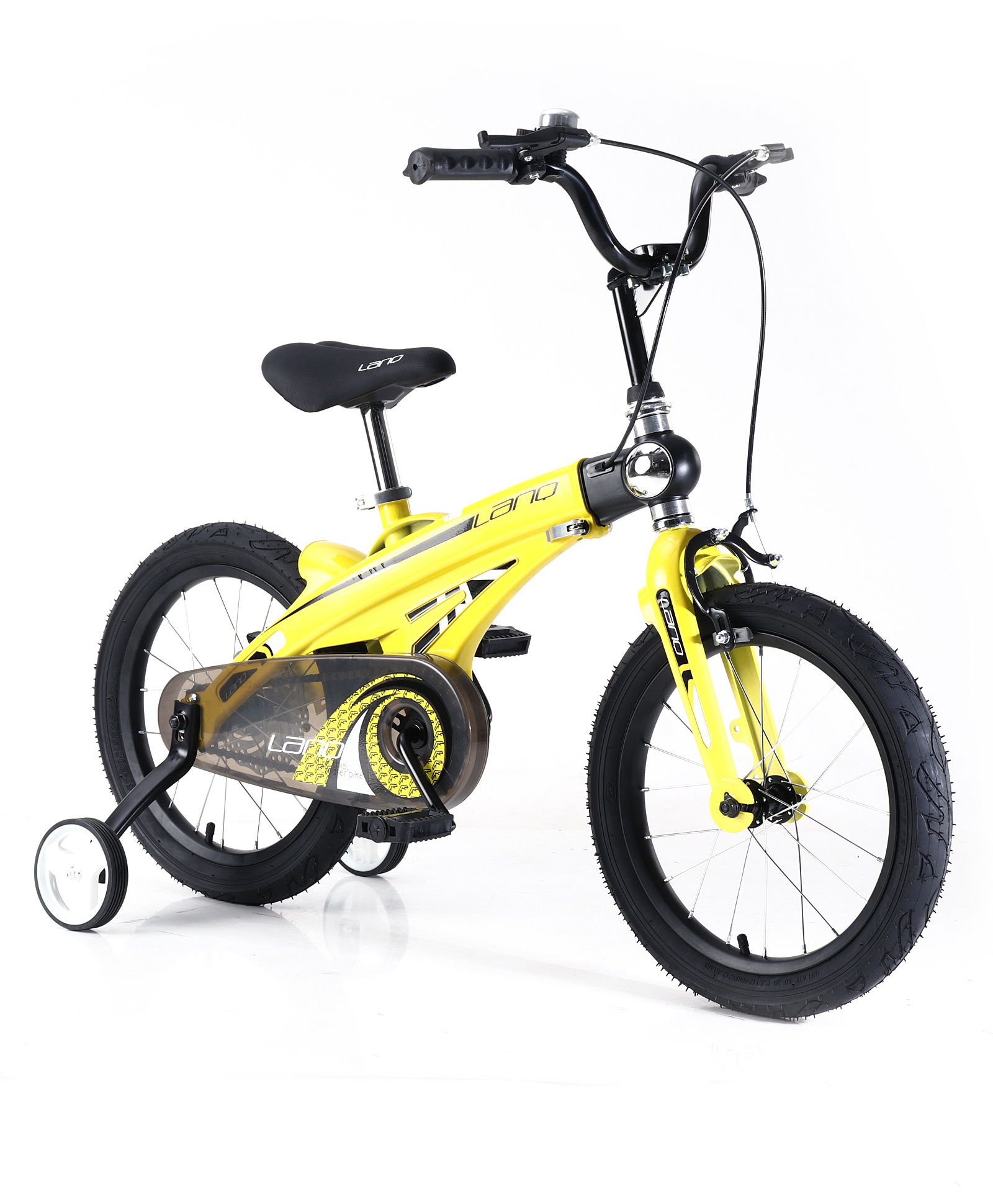 fab n funky The Smart Plug and Play  Kids 14T Road Cycle-Yellow-picture-25