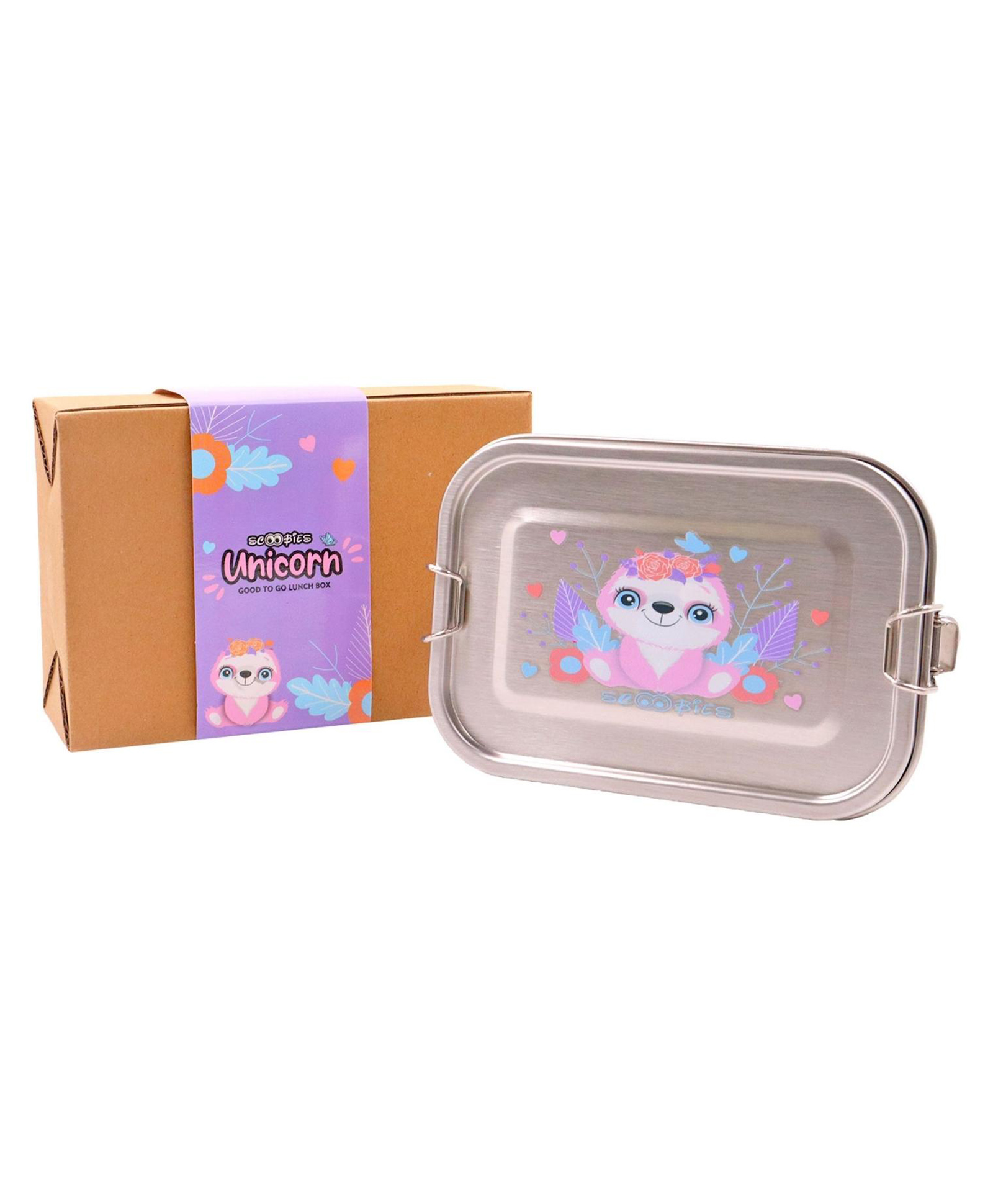SCOOBIES UNICORN GOOD TO GO LUNCHBOX - SILVER-image-35