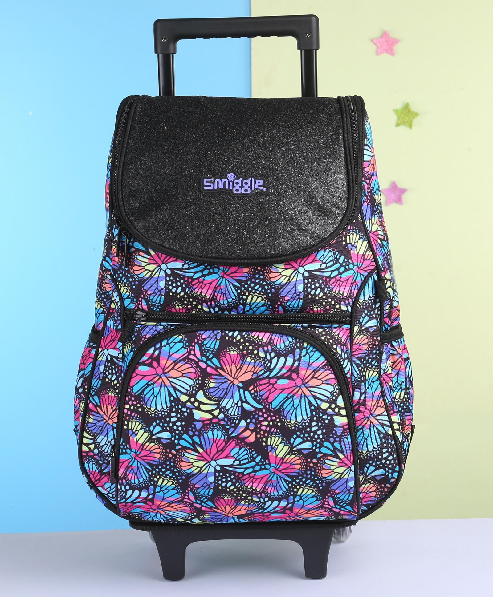 smiggle Simggle Trolley Bagpack Height - 18 Inches-picture-3