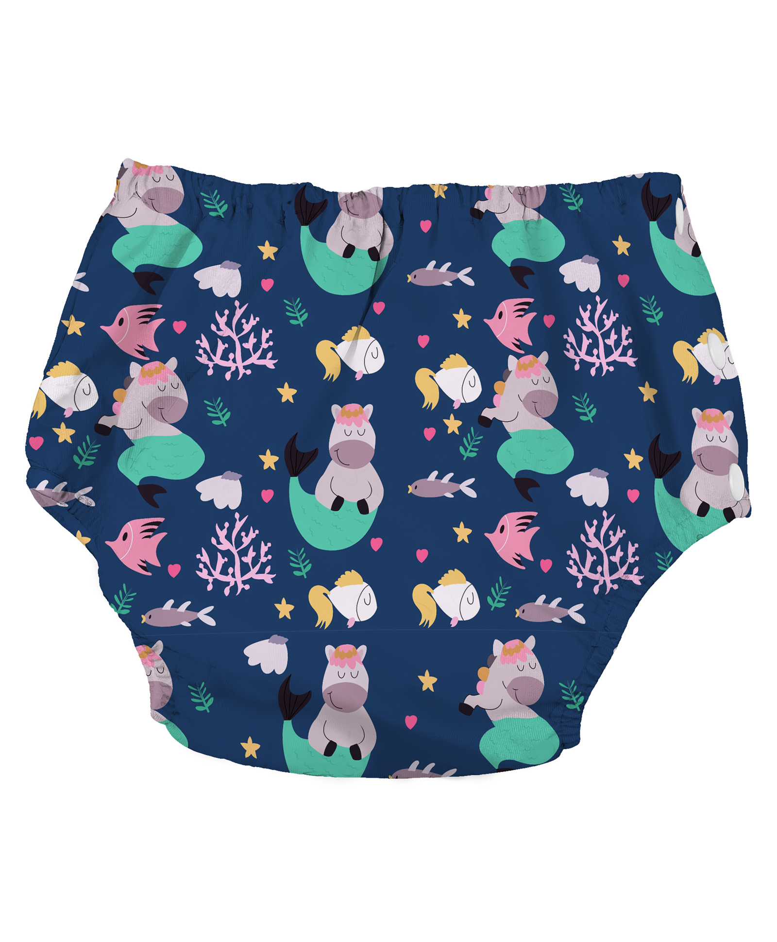 Chinmay Kids Baby Swim Diaper Waterproof Reusable Leakproof Adjustable Infant Pool Pant Boys And Girls Swim Diaper DB Fish-image-6