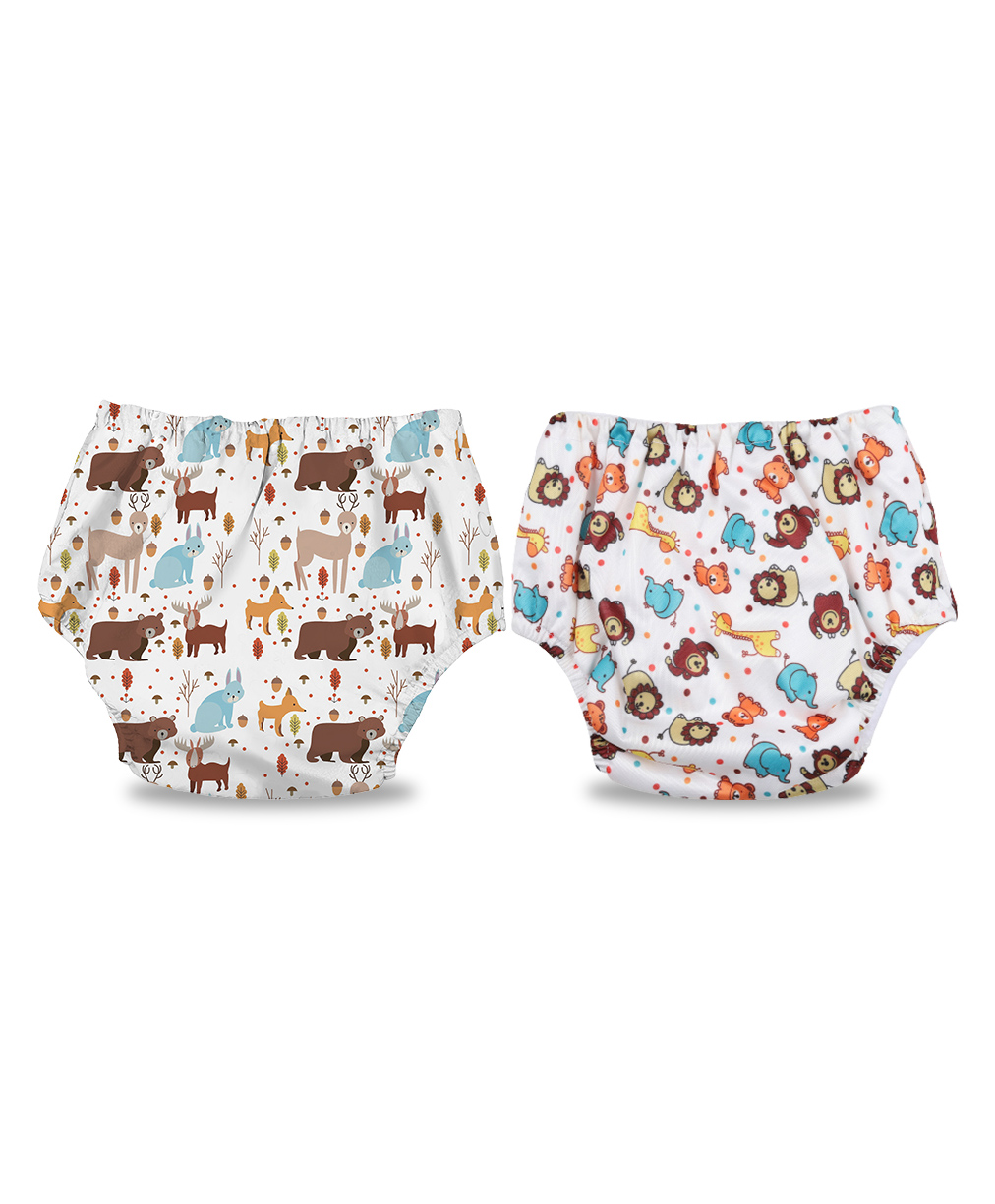 Chinmay Kids Baby Swim Diaper Waterproof Reusable Leakproof Adjustable Infant Pool Pant Boys And Girls Swim Diaper-  White