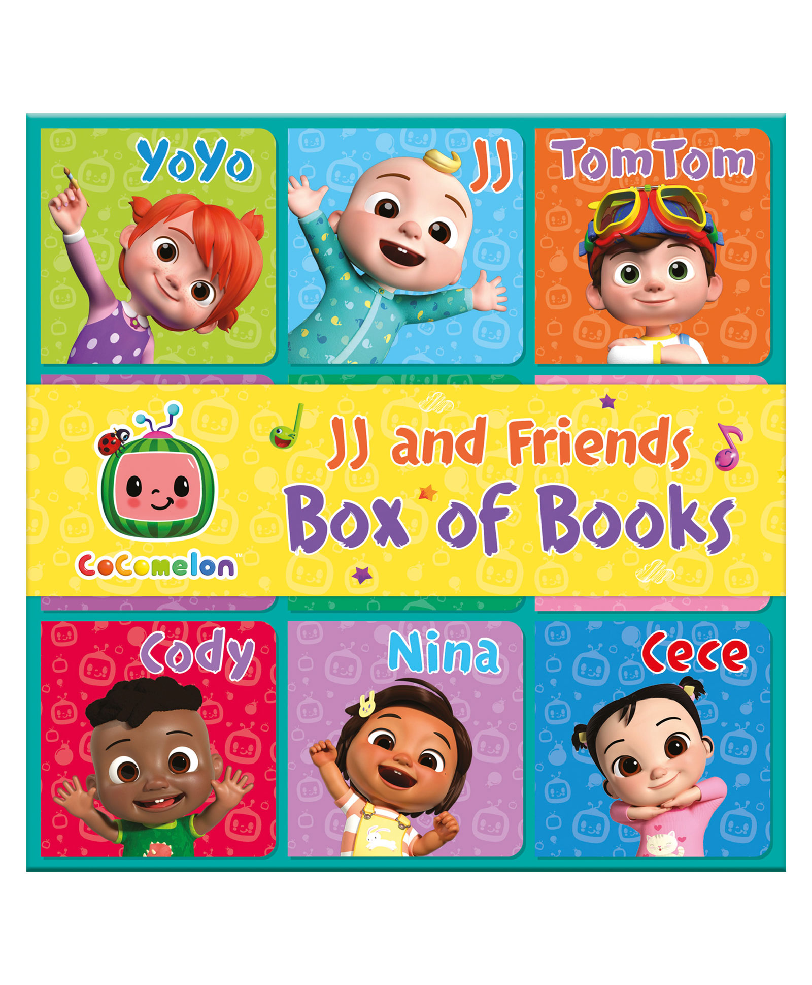 Cocomelon JJ & Friends Box Of Books Set of 9 - English-image-31
